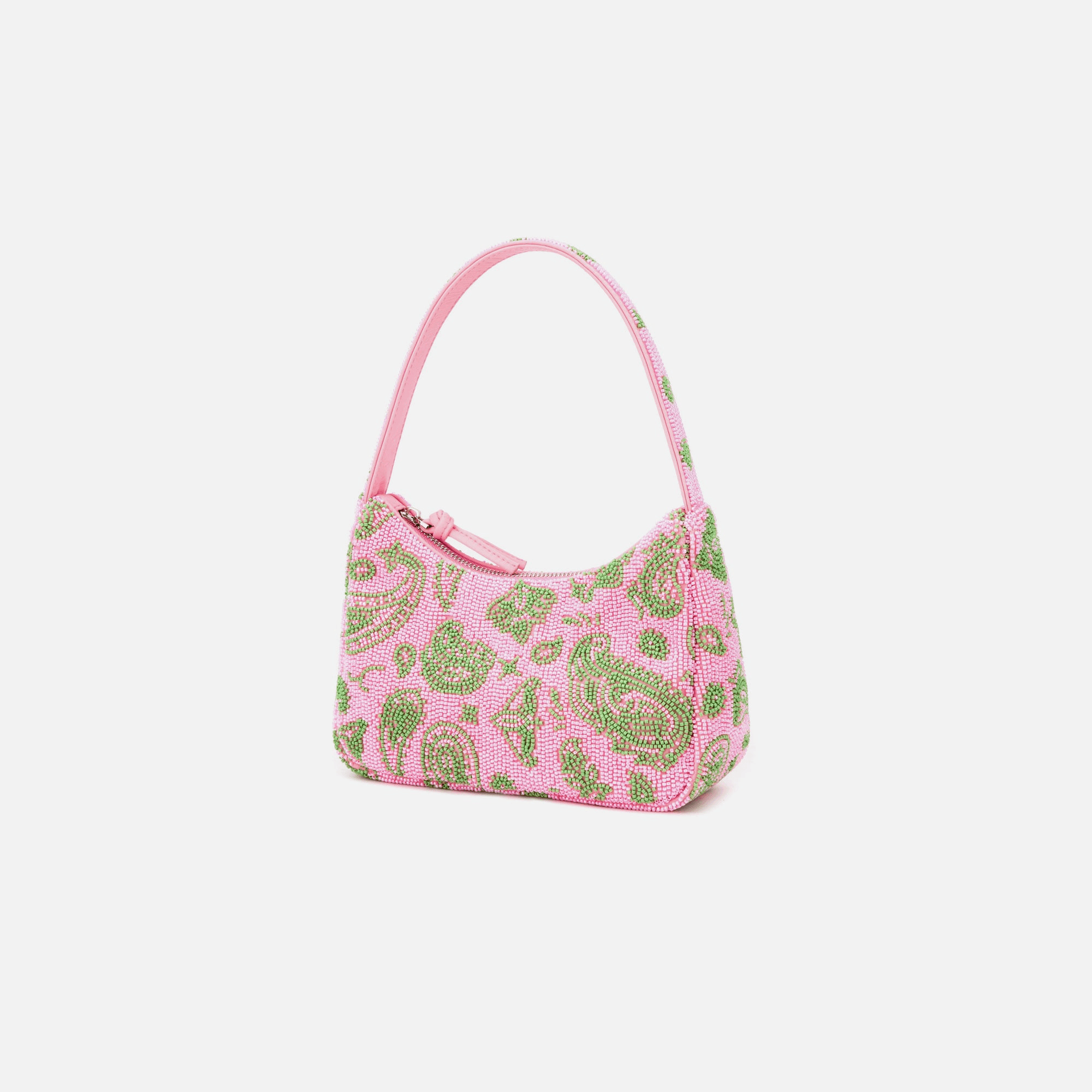 Brandon Blackwood Paisley Beaded Syls - Pink — Image 3