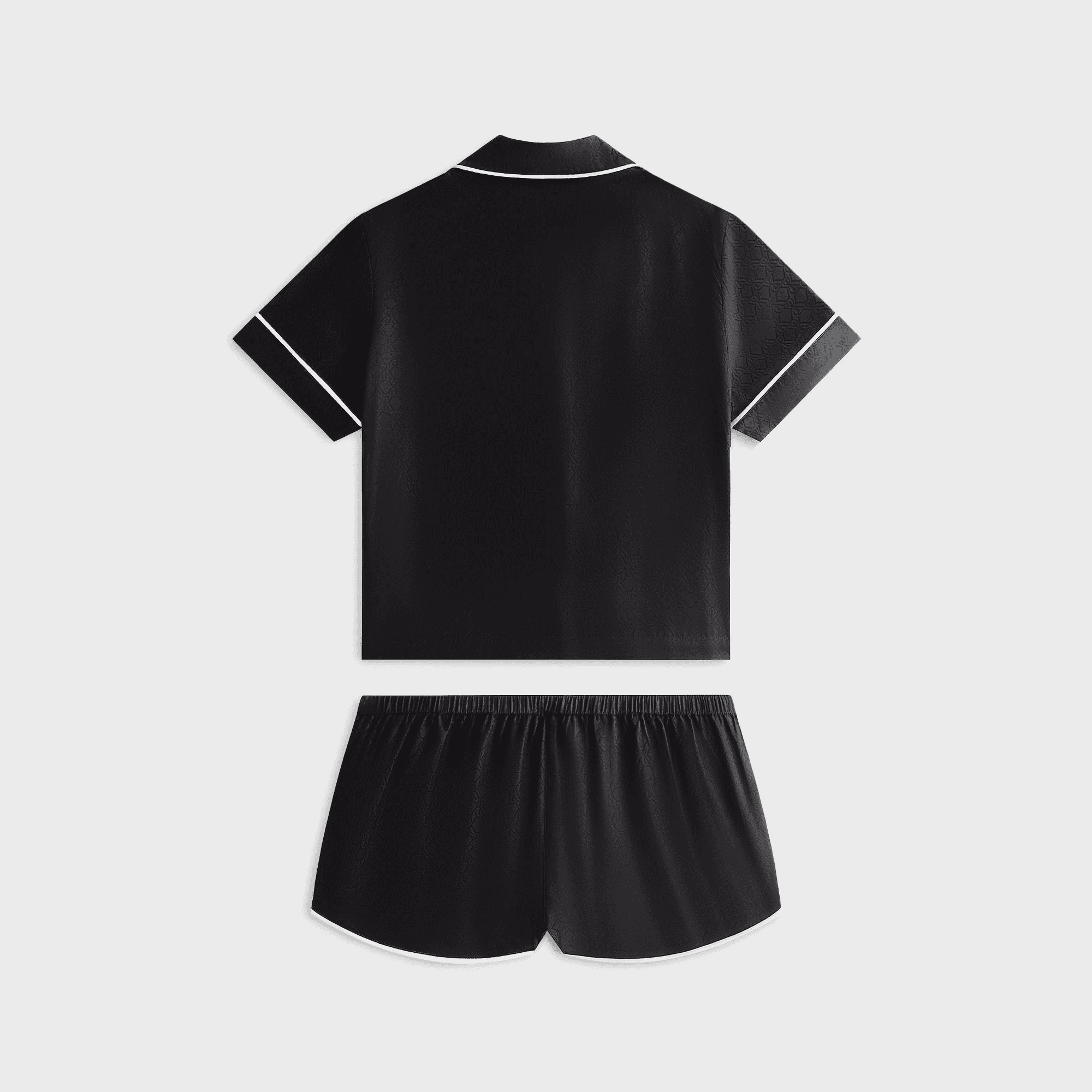 Kith Women Crest Monogram Pajama Set - Black — Image 7
