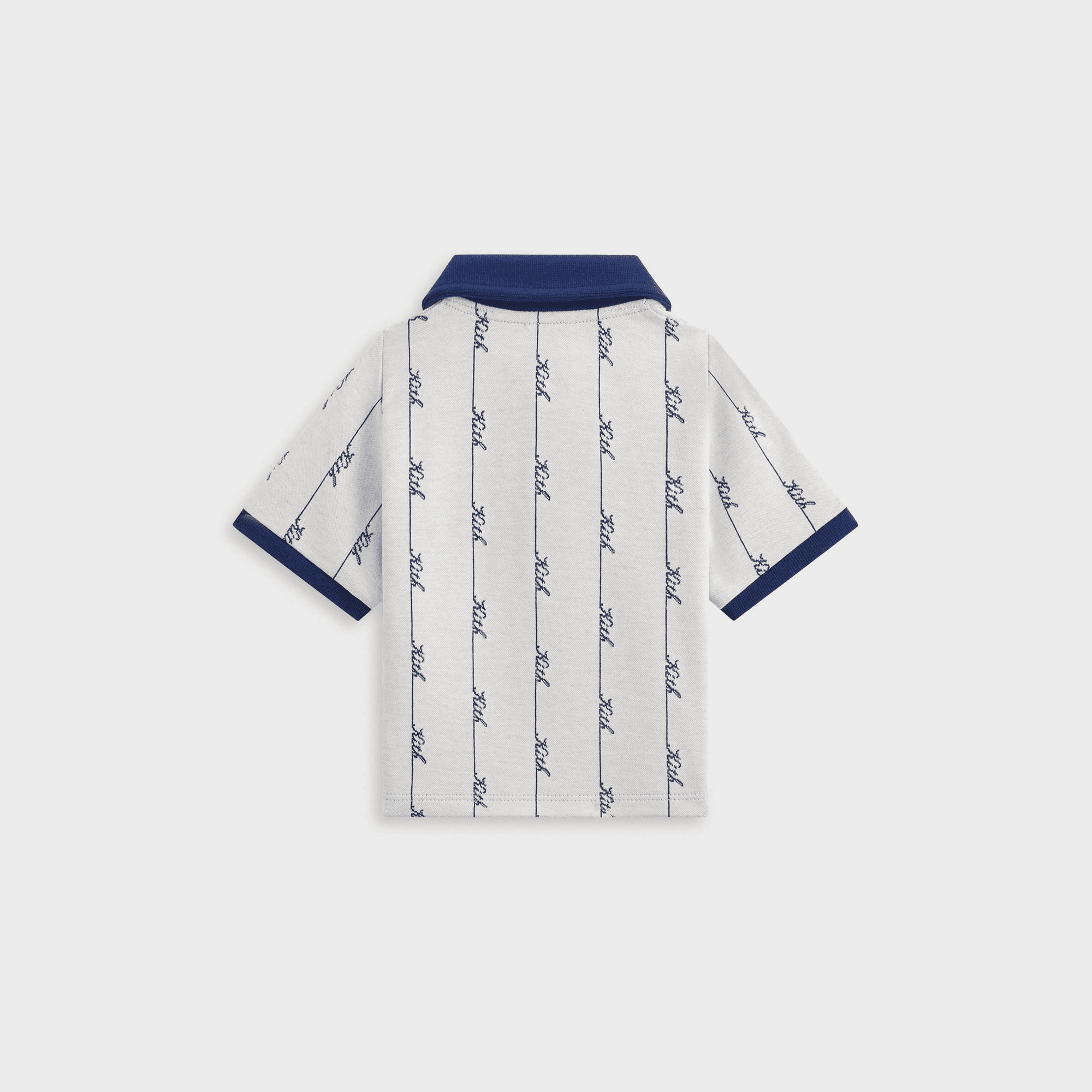 Kith Baby Script Knit Tilden Polo - Sandrift — Image 4