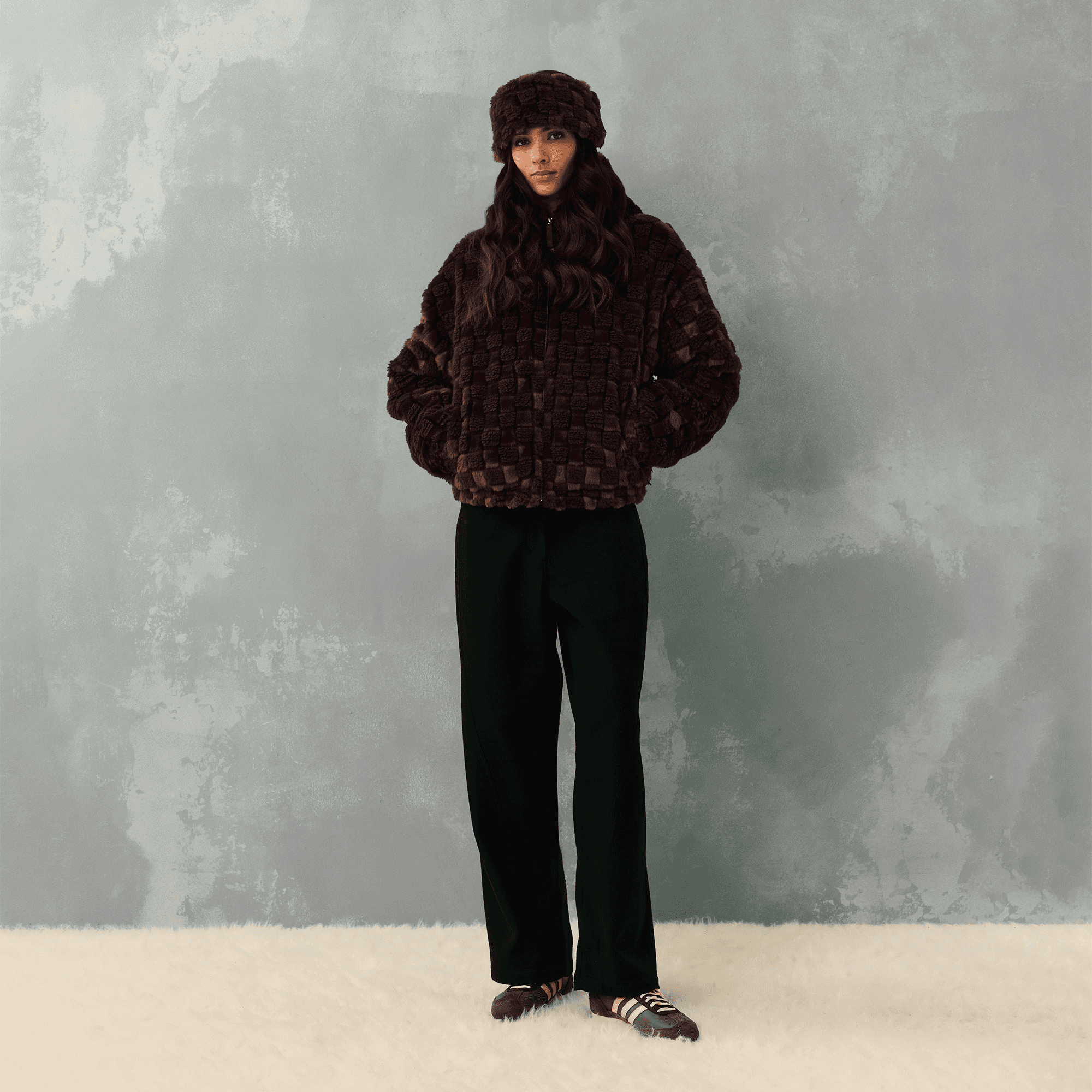 Kith Women Miren II Melton Pant - Black — Image 2