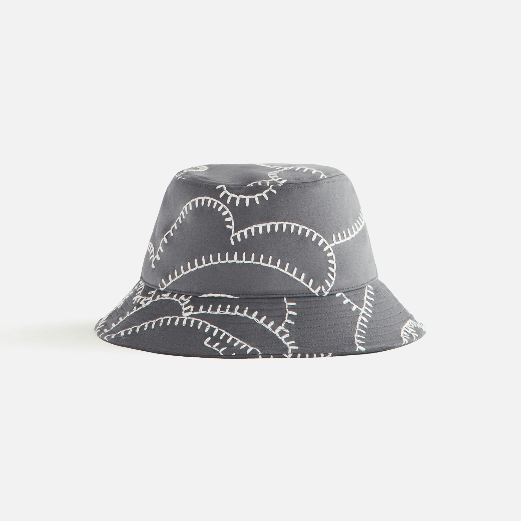 Kith Women Blanket Stitch Microsuede Hat - Asteroid — Image 3