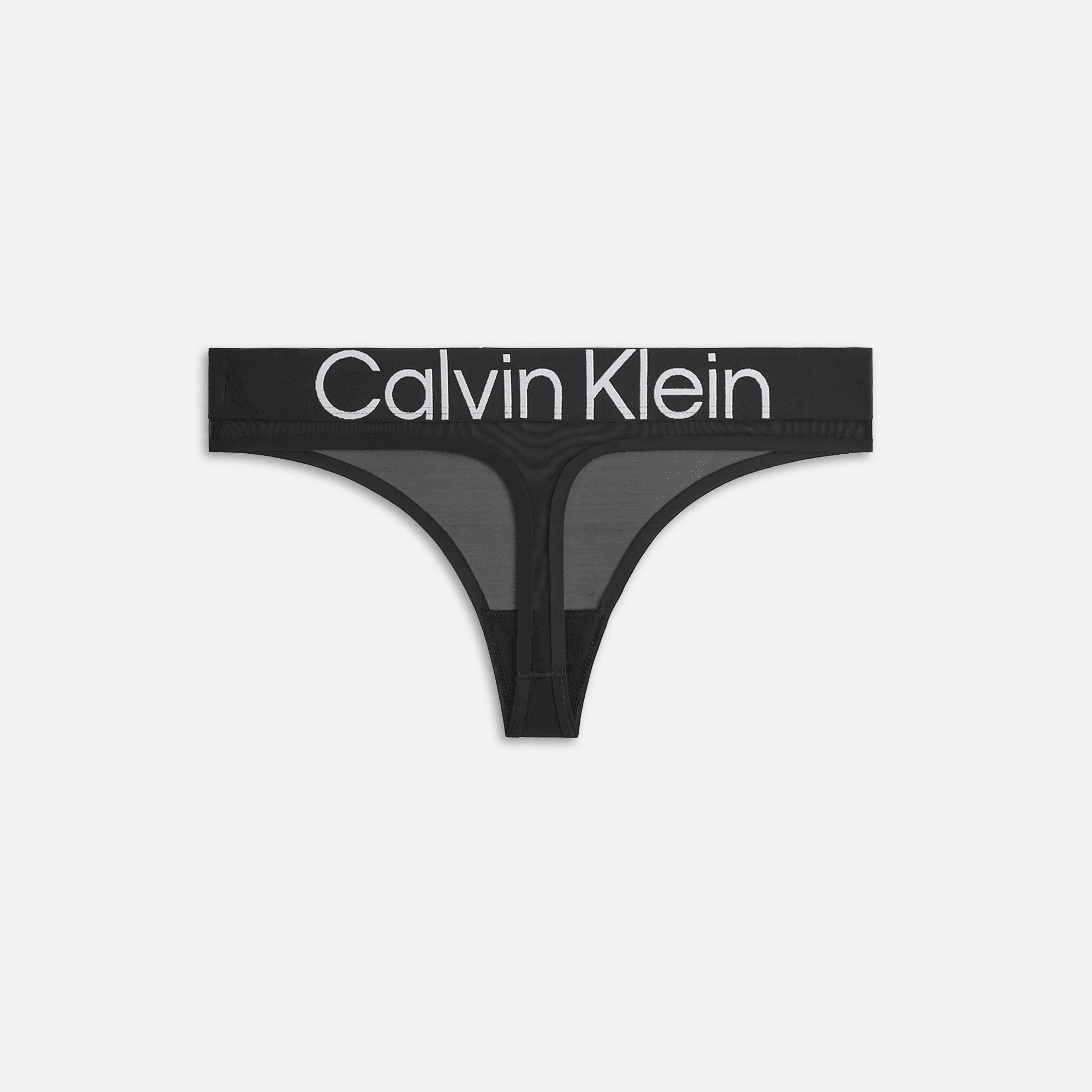 Kith Women for Calvin Klein Mesh Thong - Black — Image 4