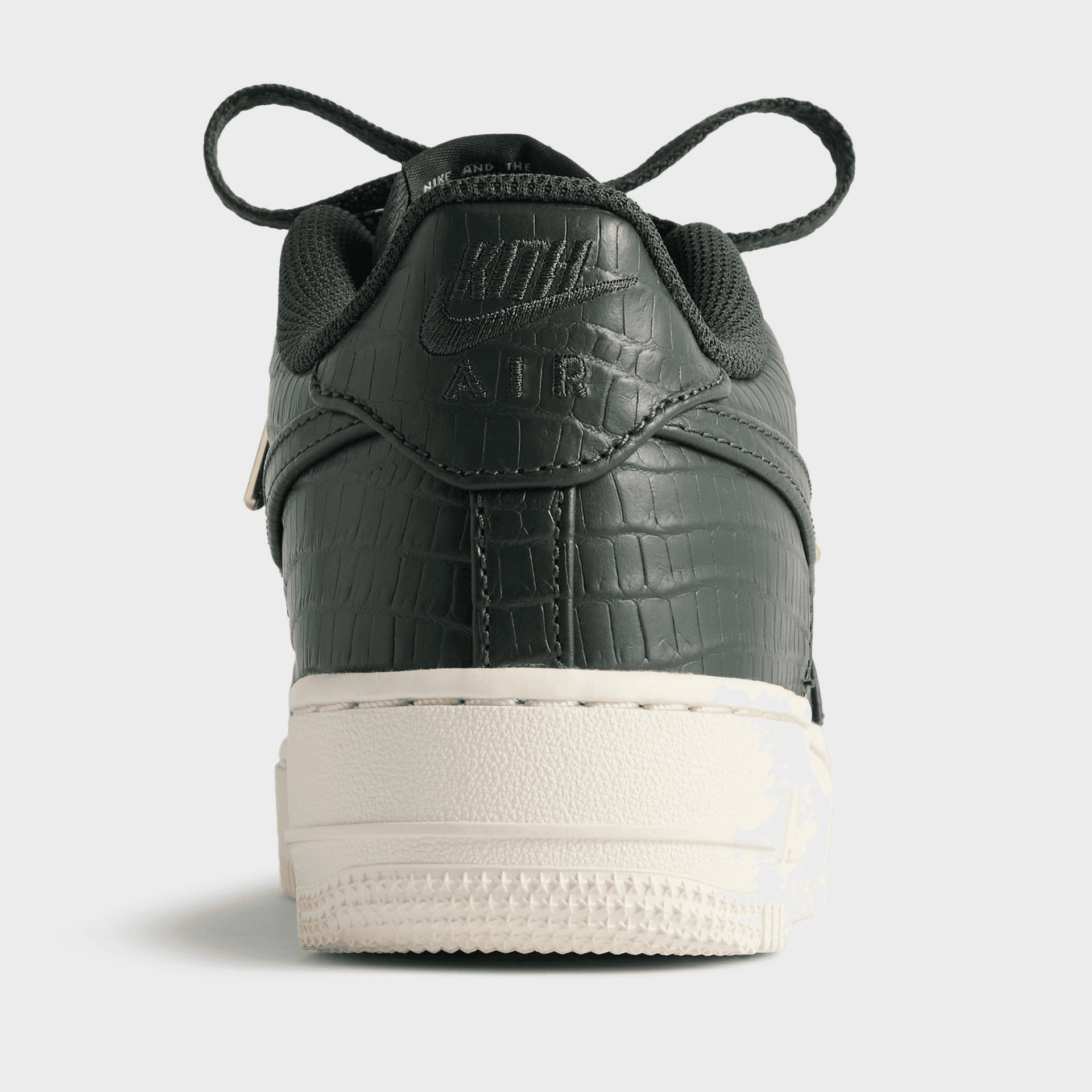 Kith for Nike GS Air Force 1 - Black Spruce / Phantom / Varsity Red — Image 6