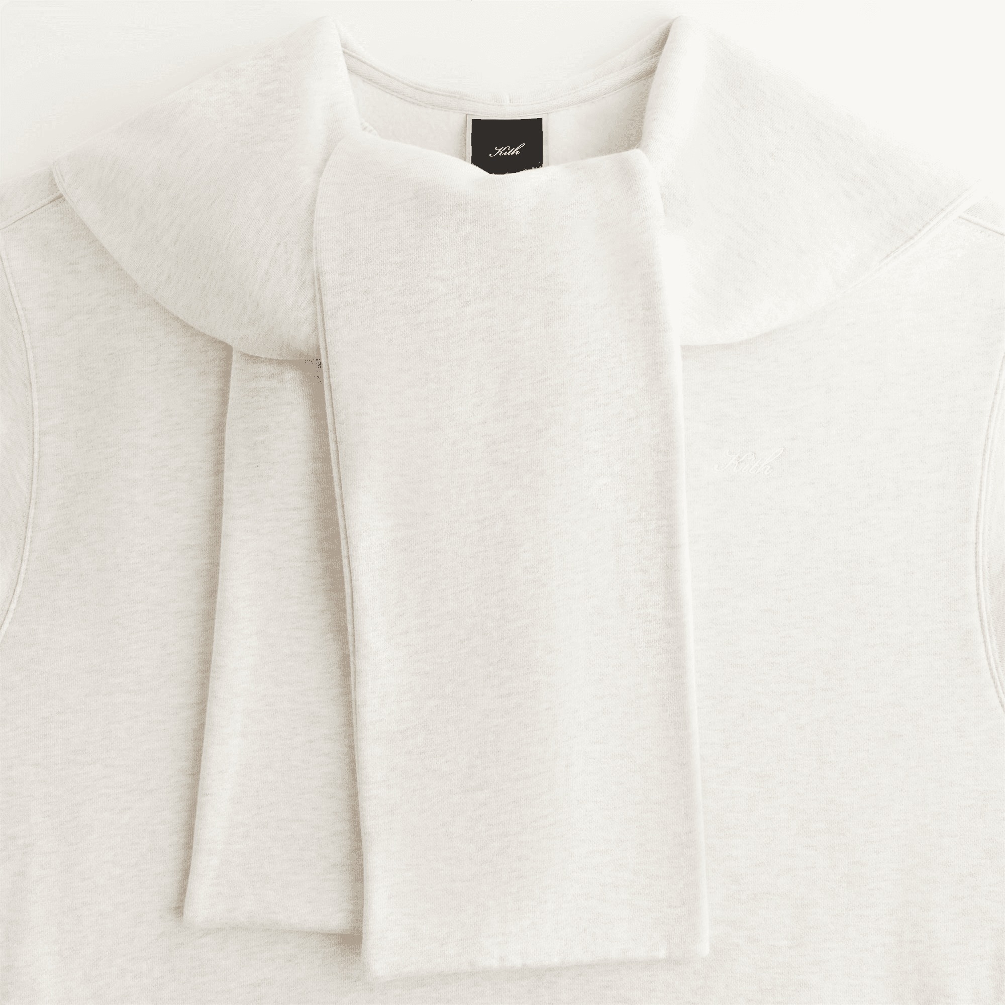 Kith Women Sedo Scarf Hoodie - Sandy Heather — Image 4