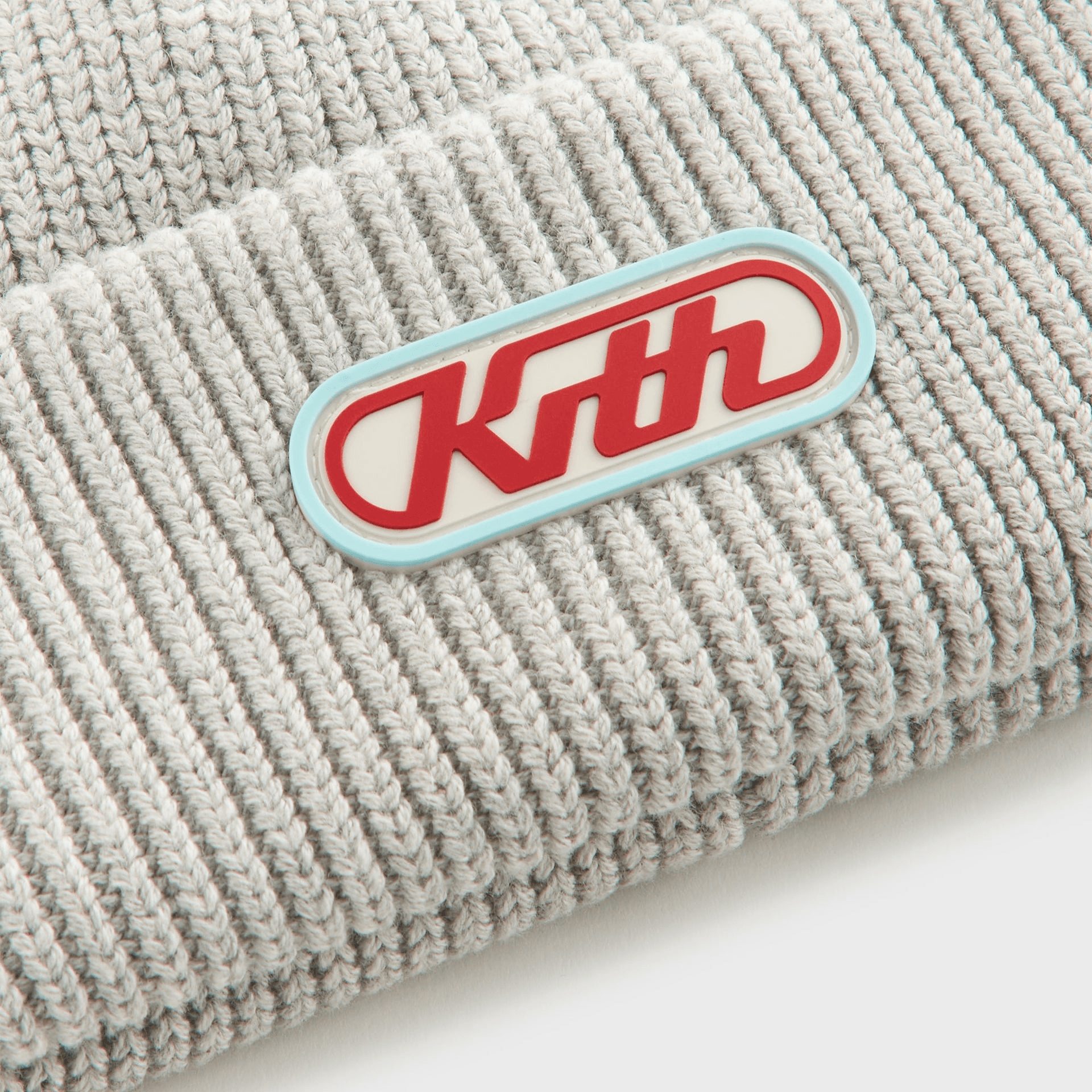Kith Kids Mia Beanie - Light Heather Grey — Image 2