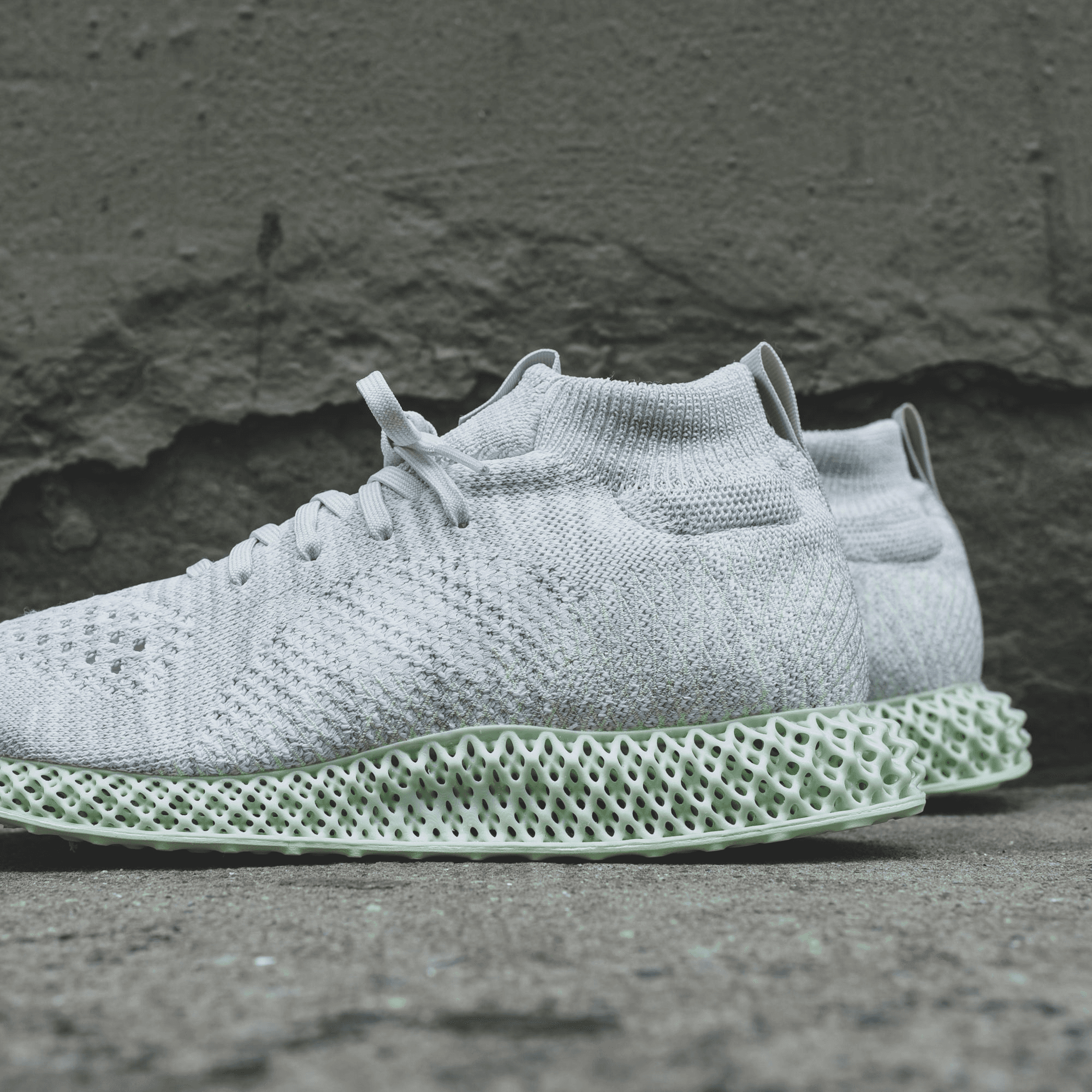 adidas Consortium Runner Mid 4D - White — Image 2