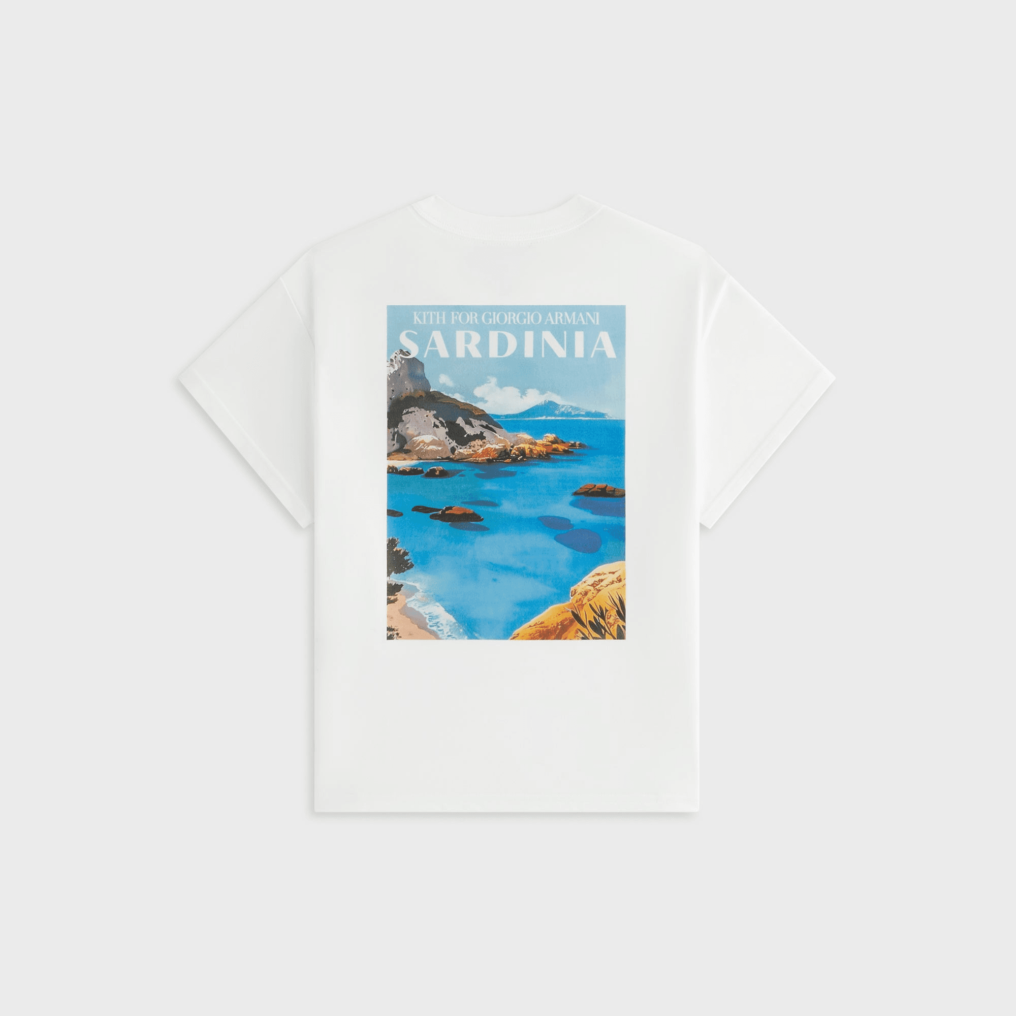 Giorgio Armani & Kith Women Sardinia Mulberry Tee - White — Image 7