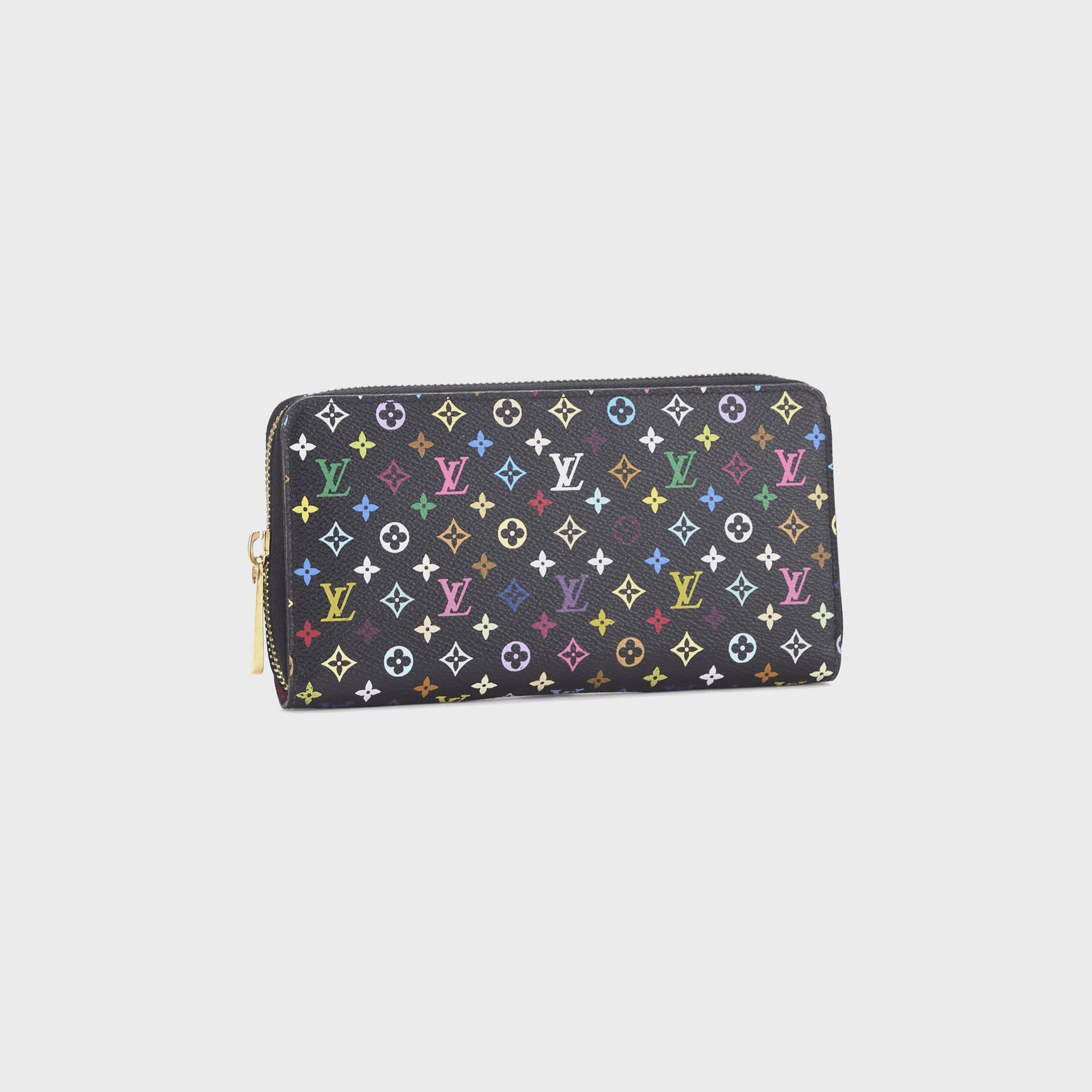 WGACA Louis Vuitton x Takashi Murakami Multi Zippy - Black — Image 5