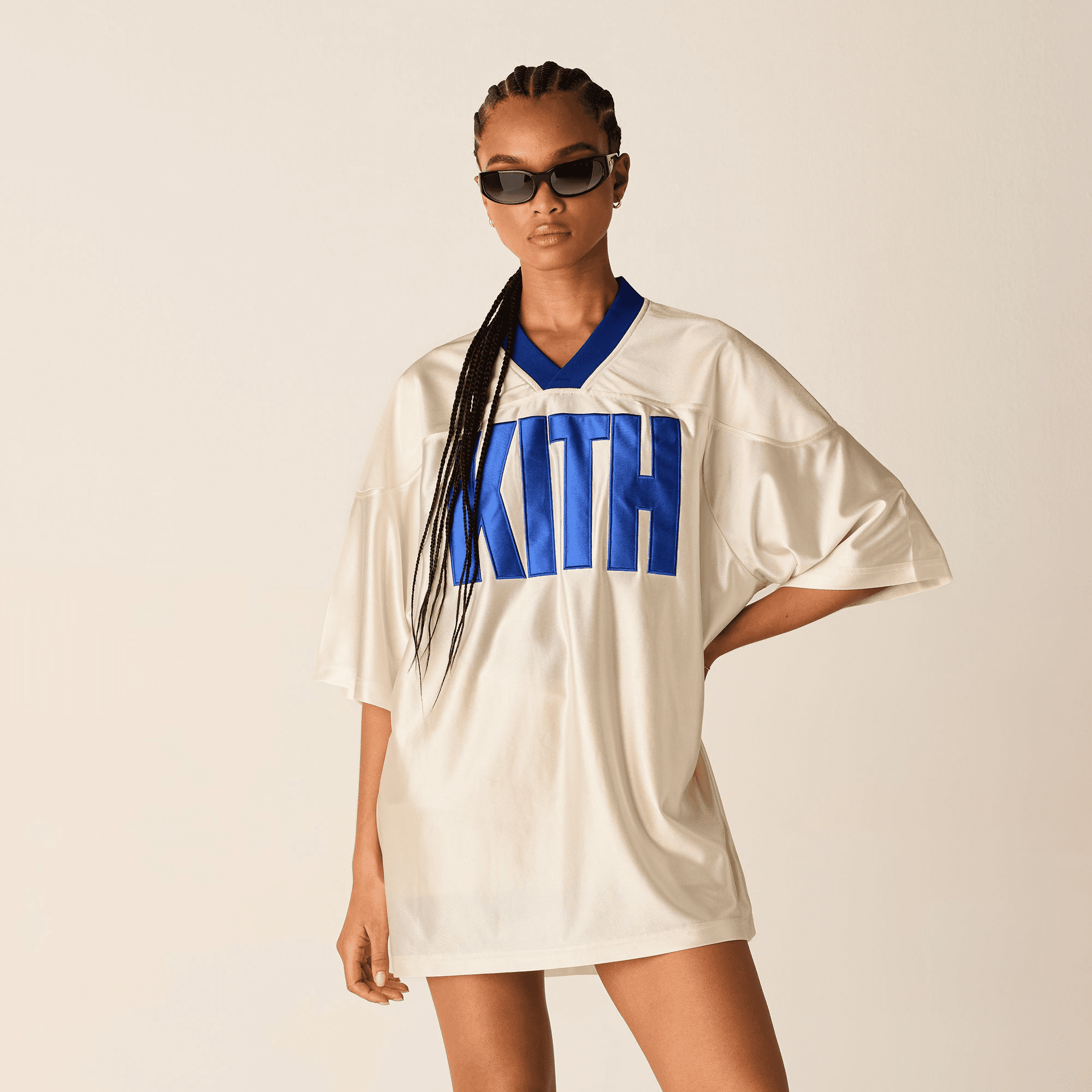 Kith Women Koda Football Jersey - Sandrift — Image 4