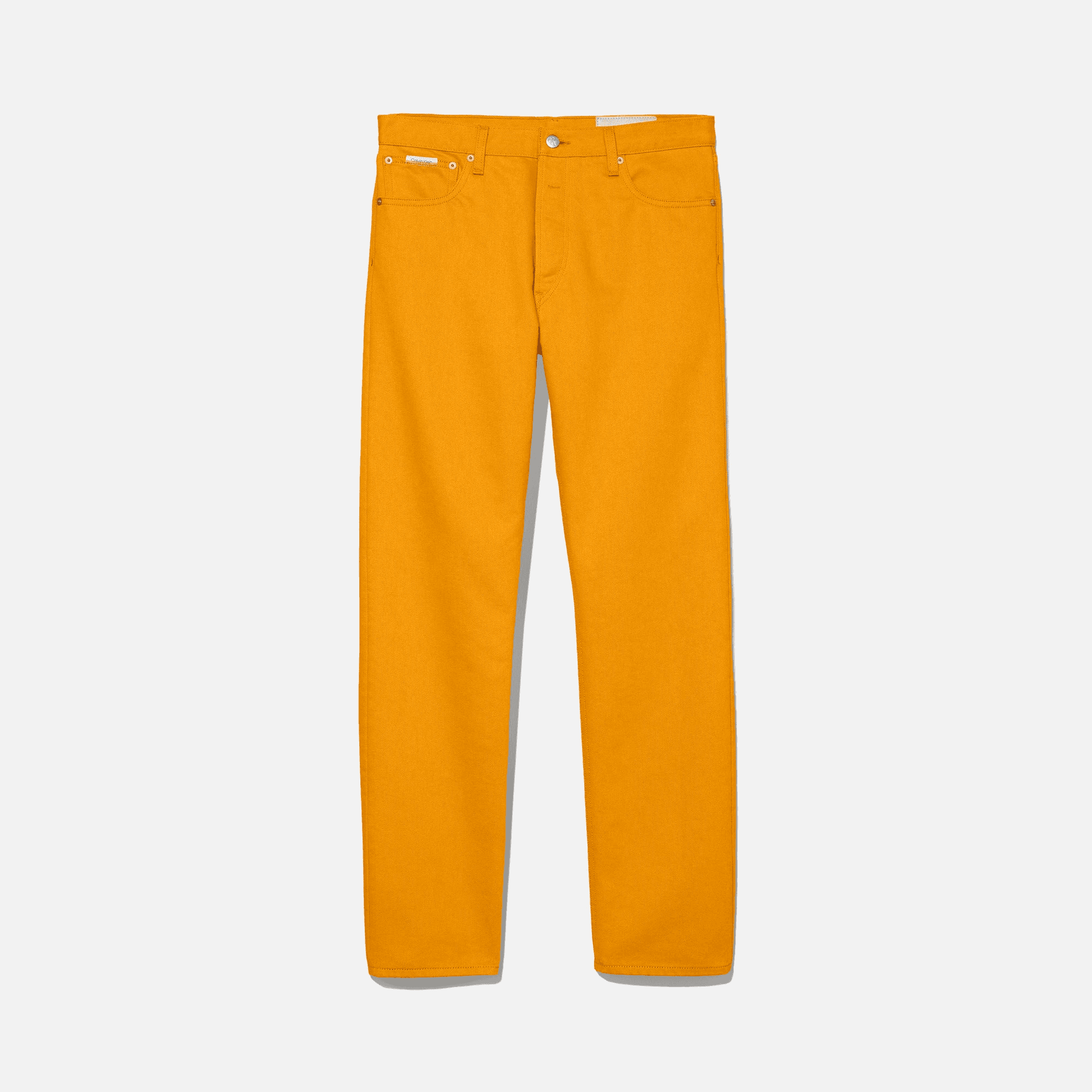 Calvin Klein x Heron Preston WMNS Straight Jean - Sunflower