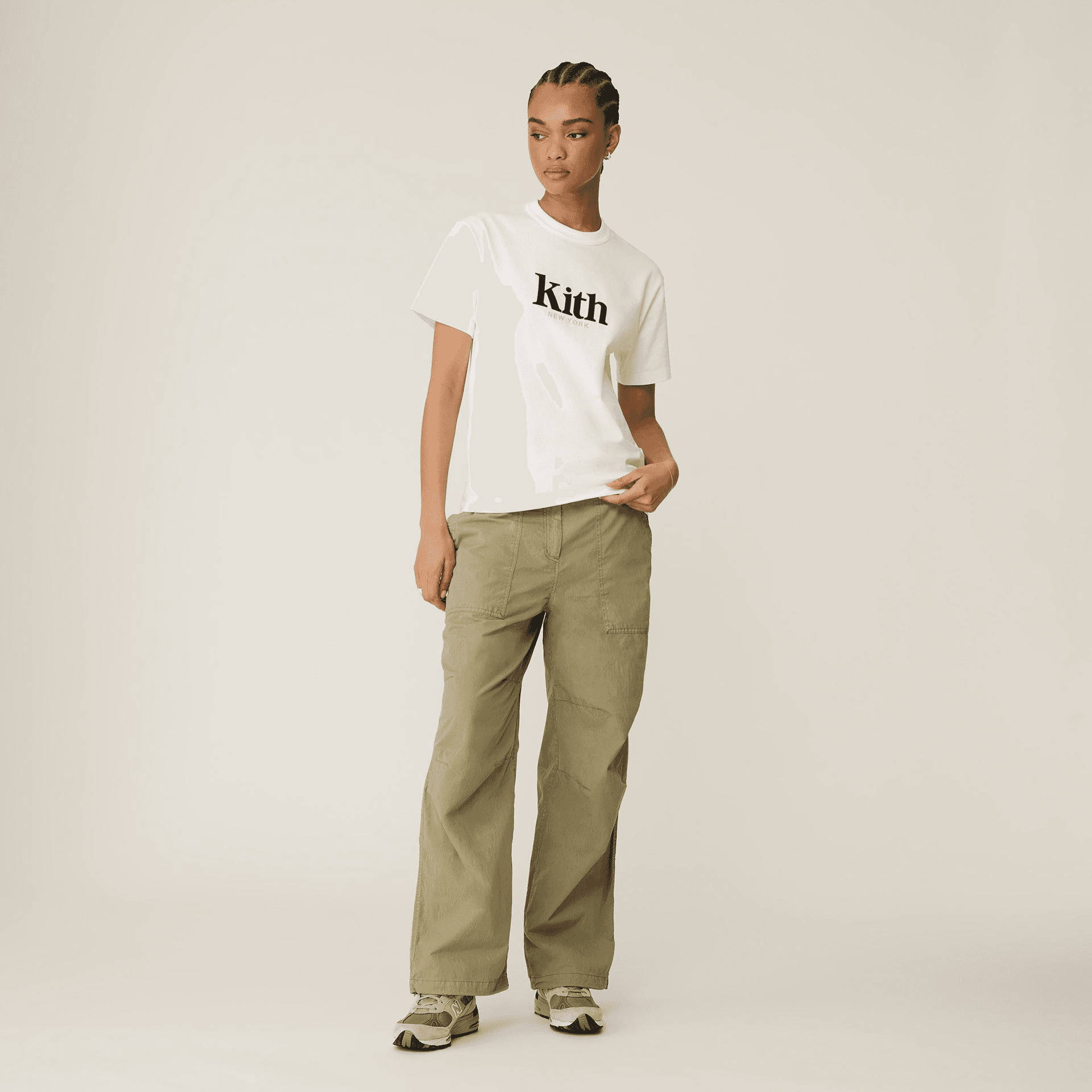 Kith Women Mott New York Tee II - White — Image 4