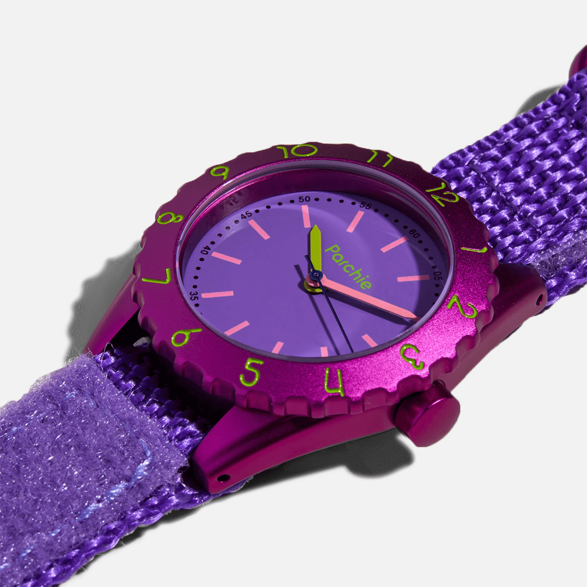 Parchie Kids Dance-Time Watch - Purple / Pink / Neon — Image 2