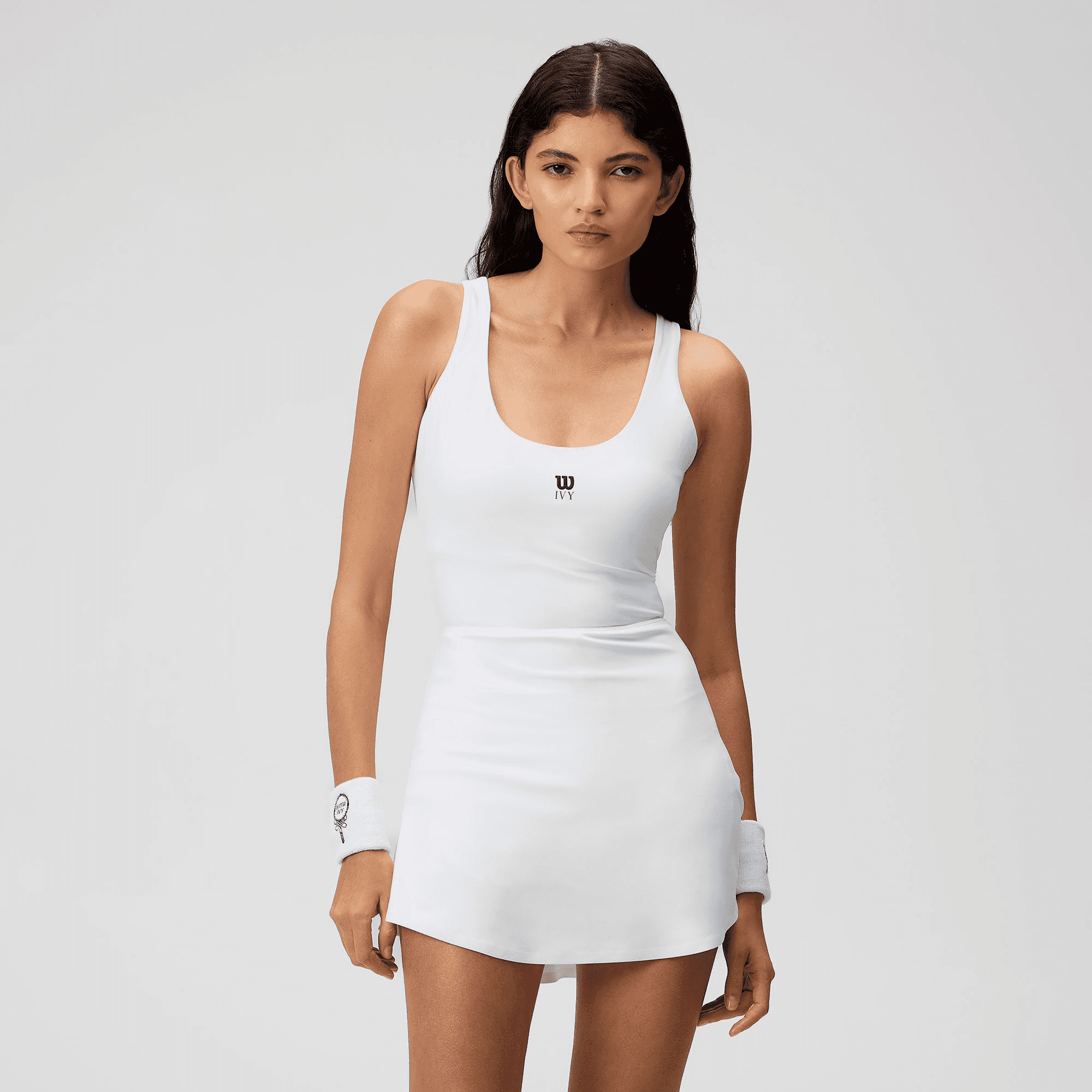 Kith Ivy for Wilson Women's Padel Dress - White — Image 4
