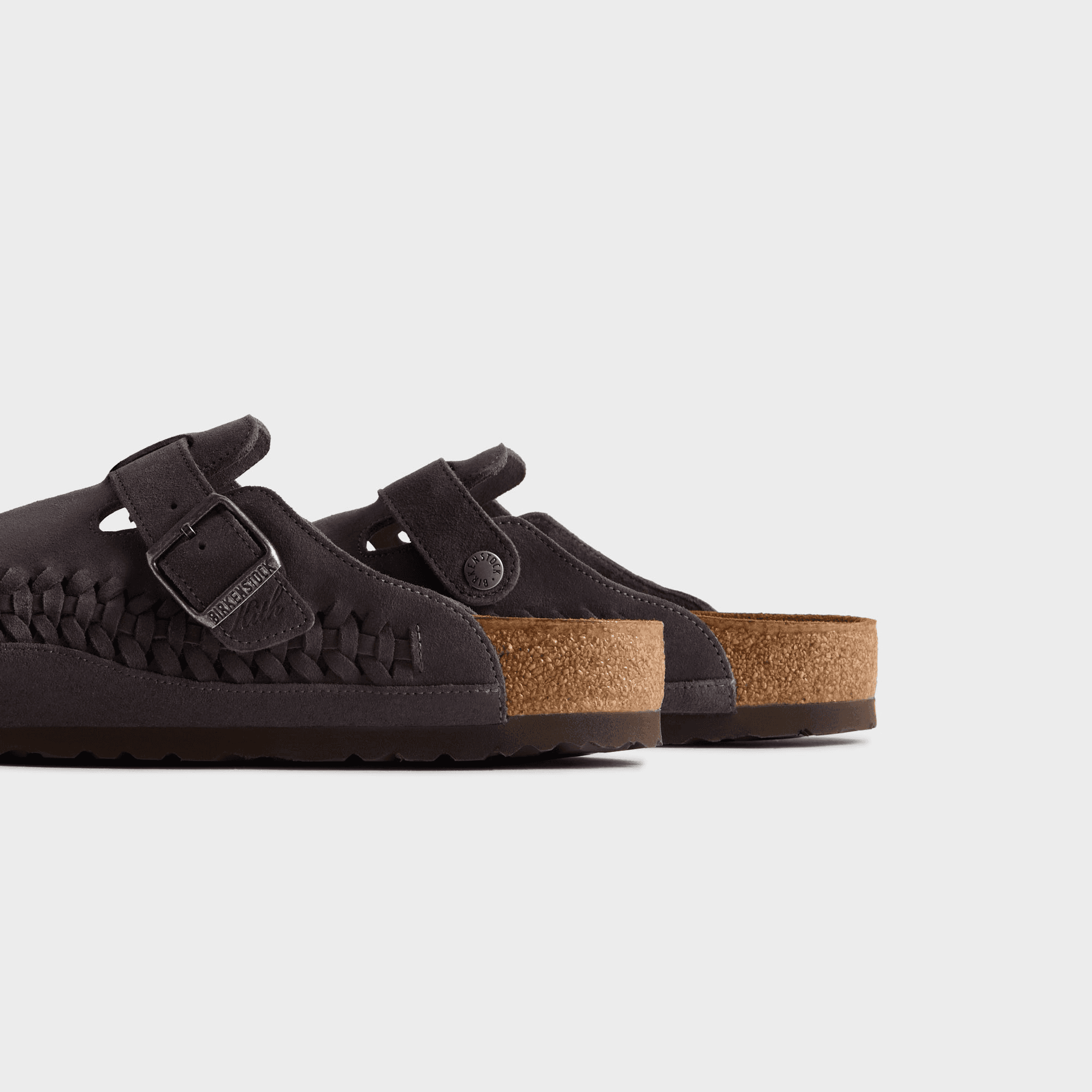 MADE-TO-ORDER | Kith for Birkenstock WMNS Boston Braided - Rabbit Grey - PH — Image 7
