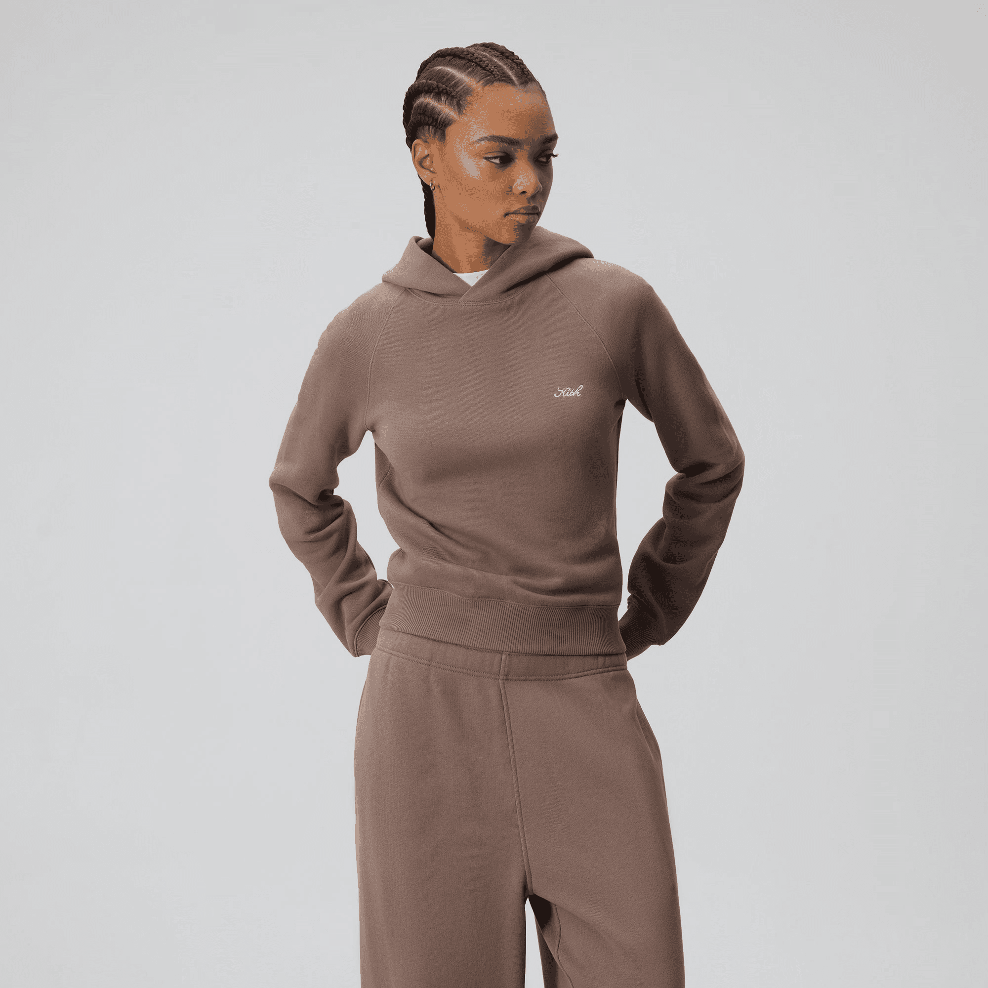 Kith Women Tatum Hoodie - Timber — Image 5