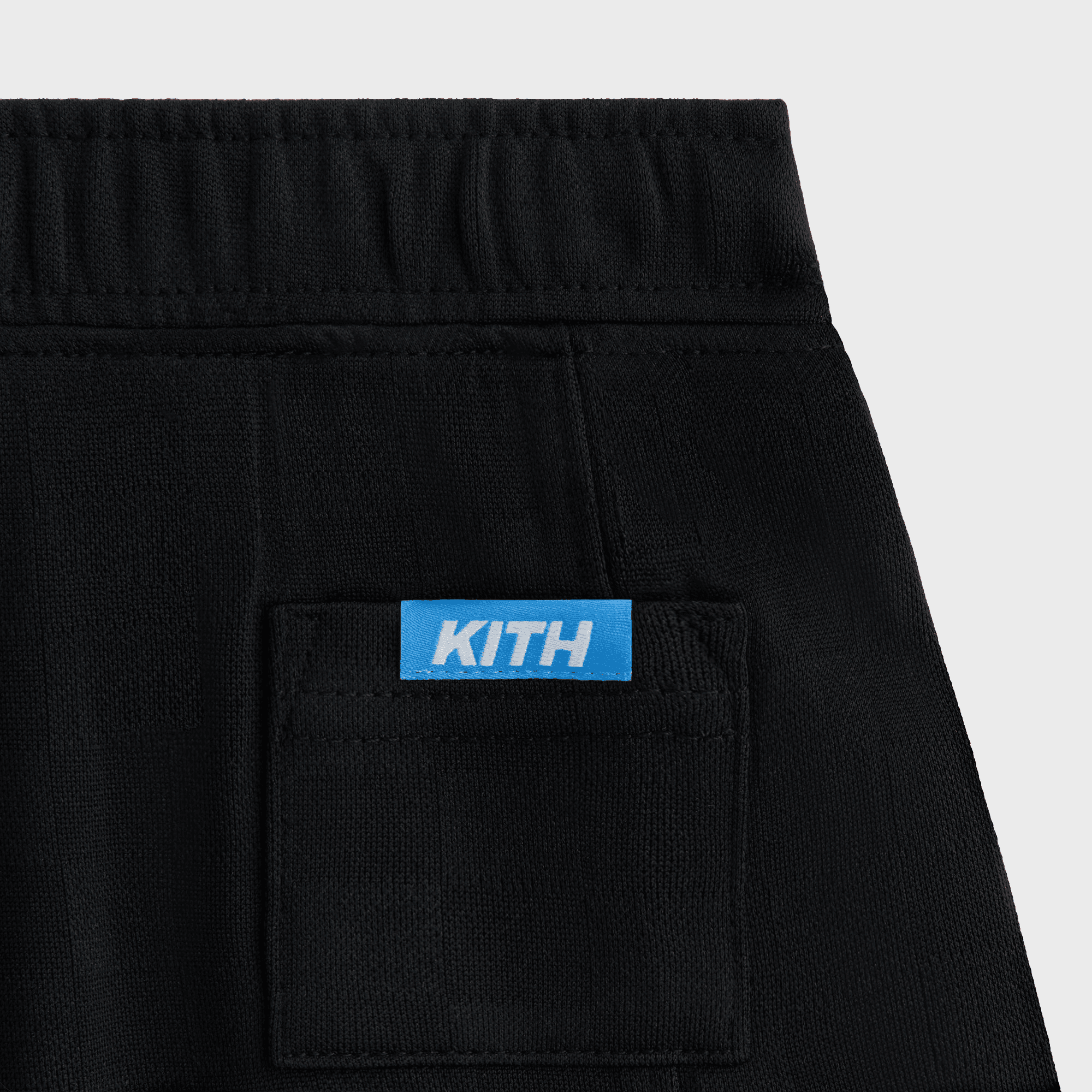 Kith Baby Checkerboard Soccer Jordan Short - Black — Image 2