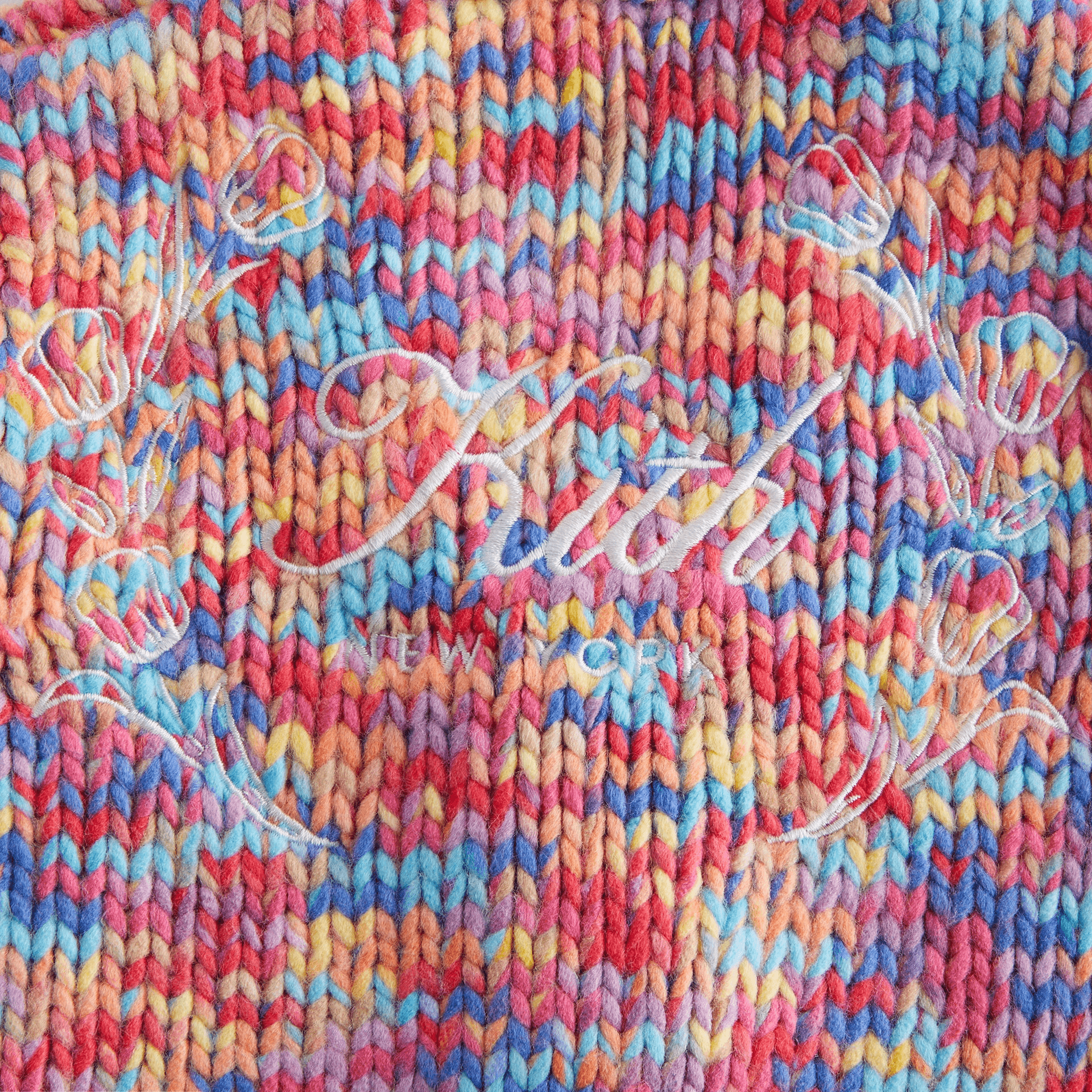 Kith Baby Weirfield Logo Space Dye Cardigan - Fervor — Image 3