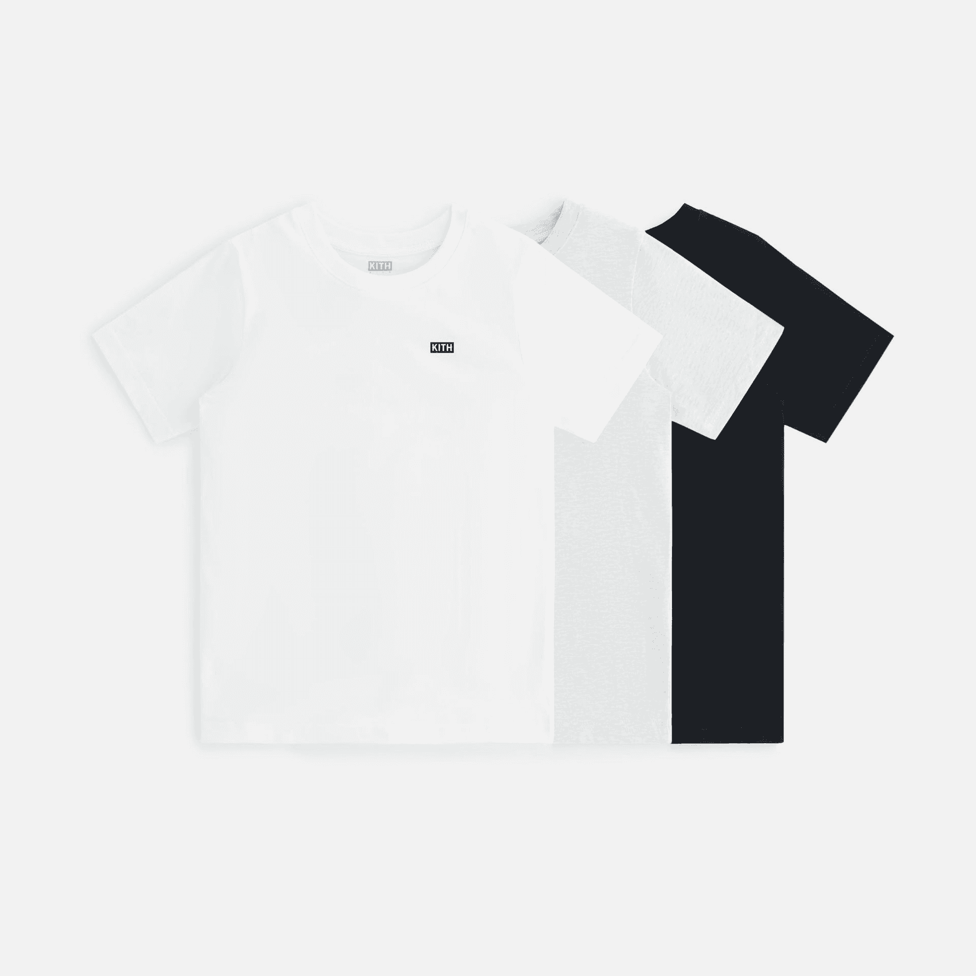 Kith Kids 3-Pack Origins Short Sleeve Tee - Black — Image 4