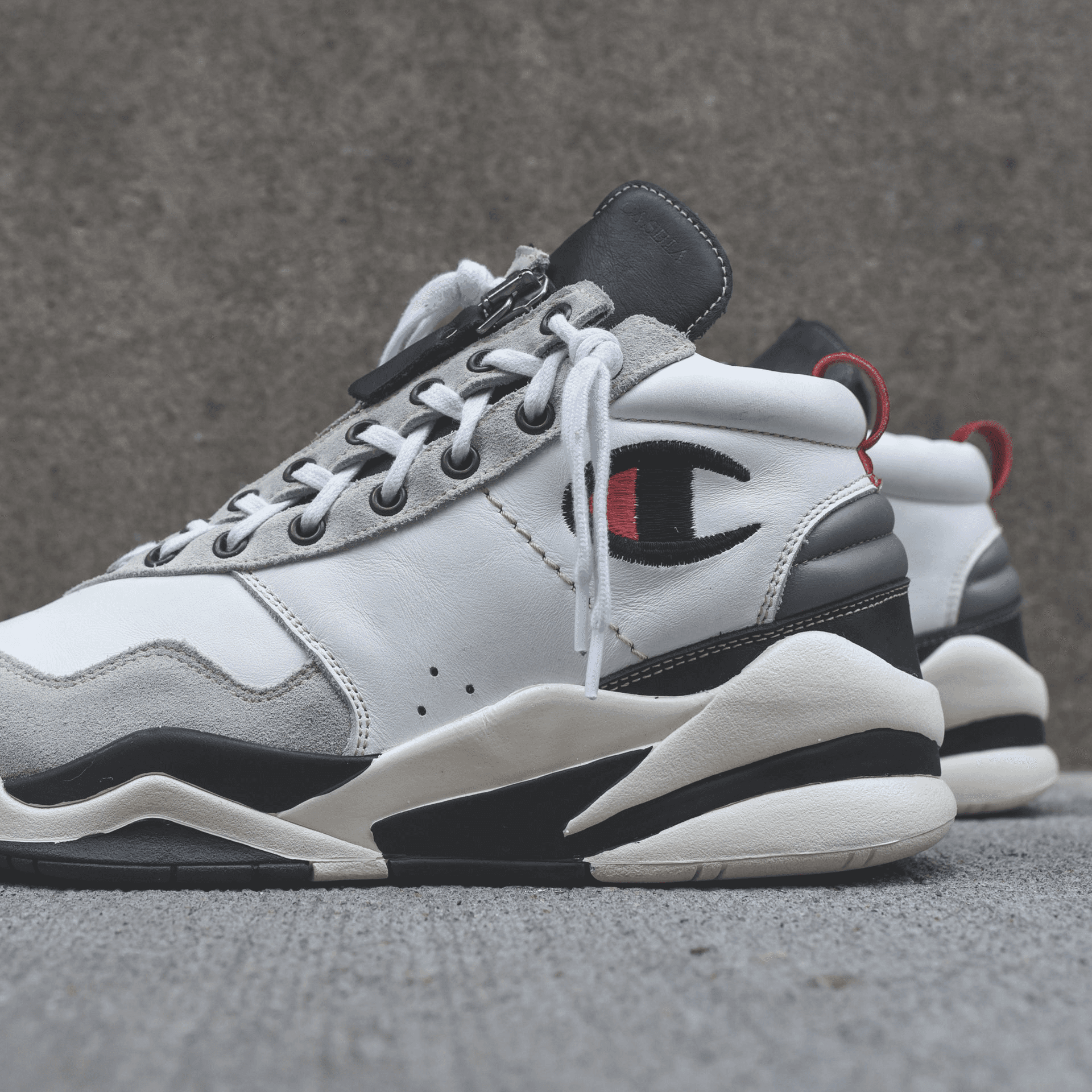 Casbia x Champion AWOL Atlanta Free Agent - White / Grey — Image 2