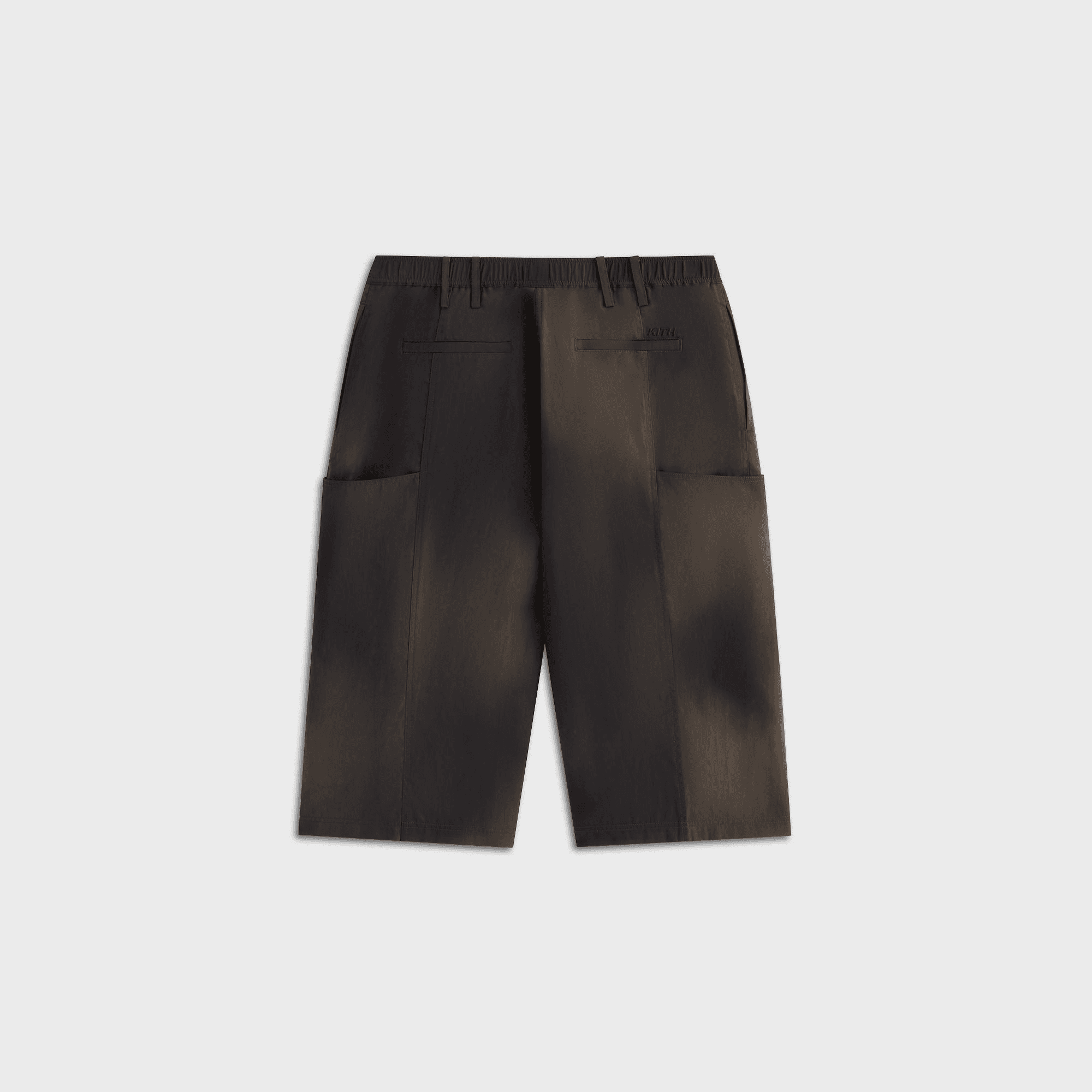 Kith Women Beyla Washed Nylon Shorts - Black — Image 5