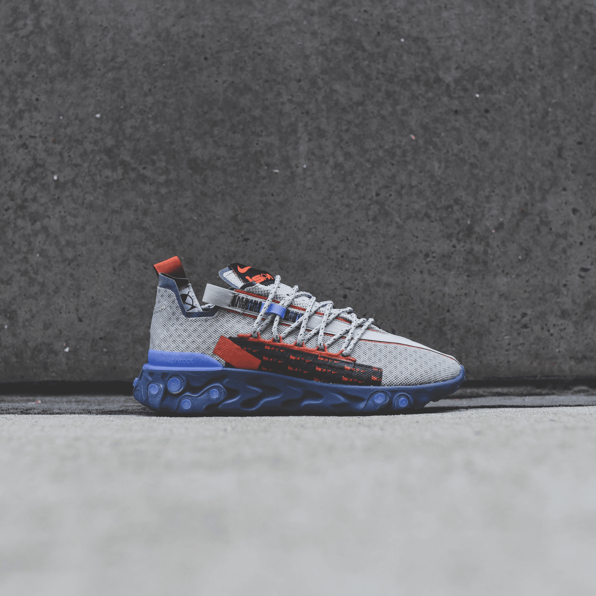 Nike React ISPA - Wolf Grey / Sapphire / Dusty Peach