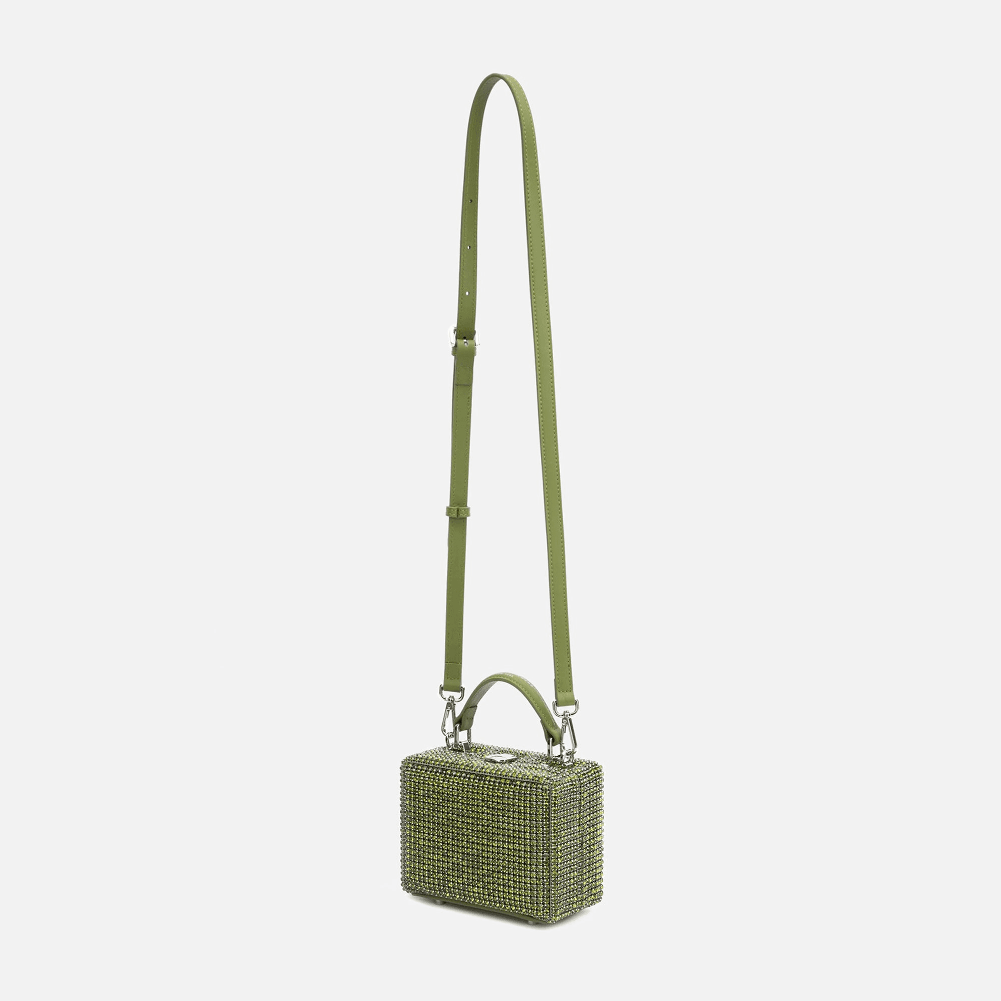Brandon Blackwood Rhinestone Mini Kendrick Trunk - Green — Image 3