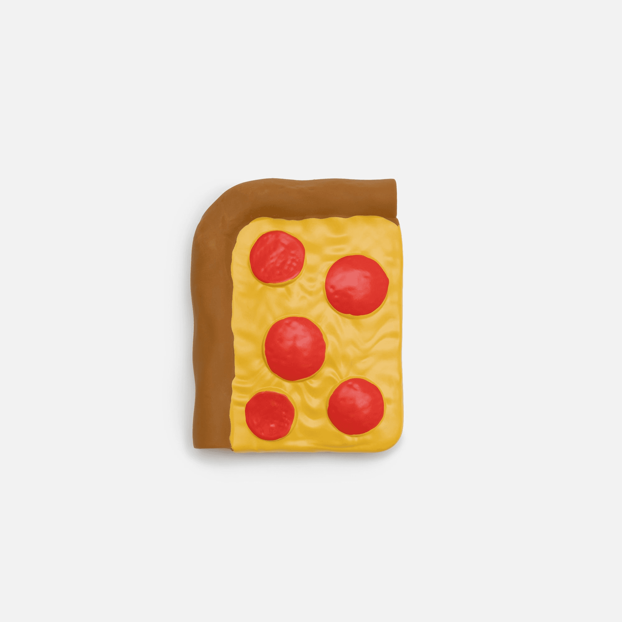 PiccoliNY Teether - Cameron's Corner Pepperoni Pizza Slice - Image 1
