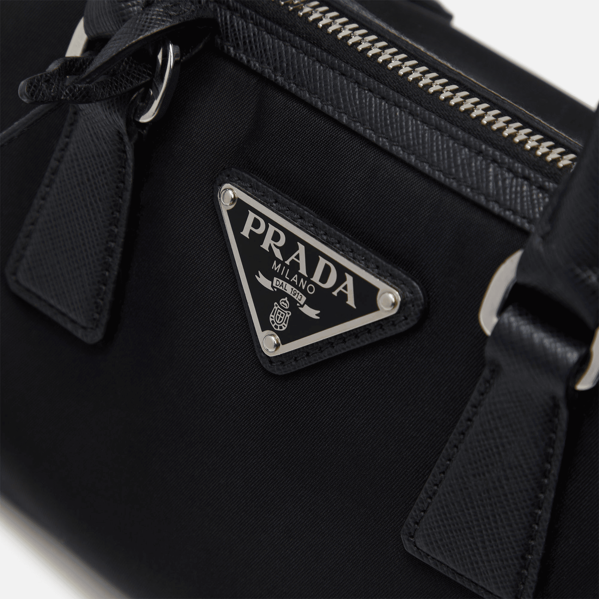 WGACA Prada Nylon Re-Edition Bag - Black — Image 2
