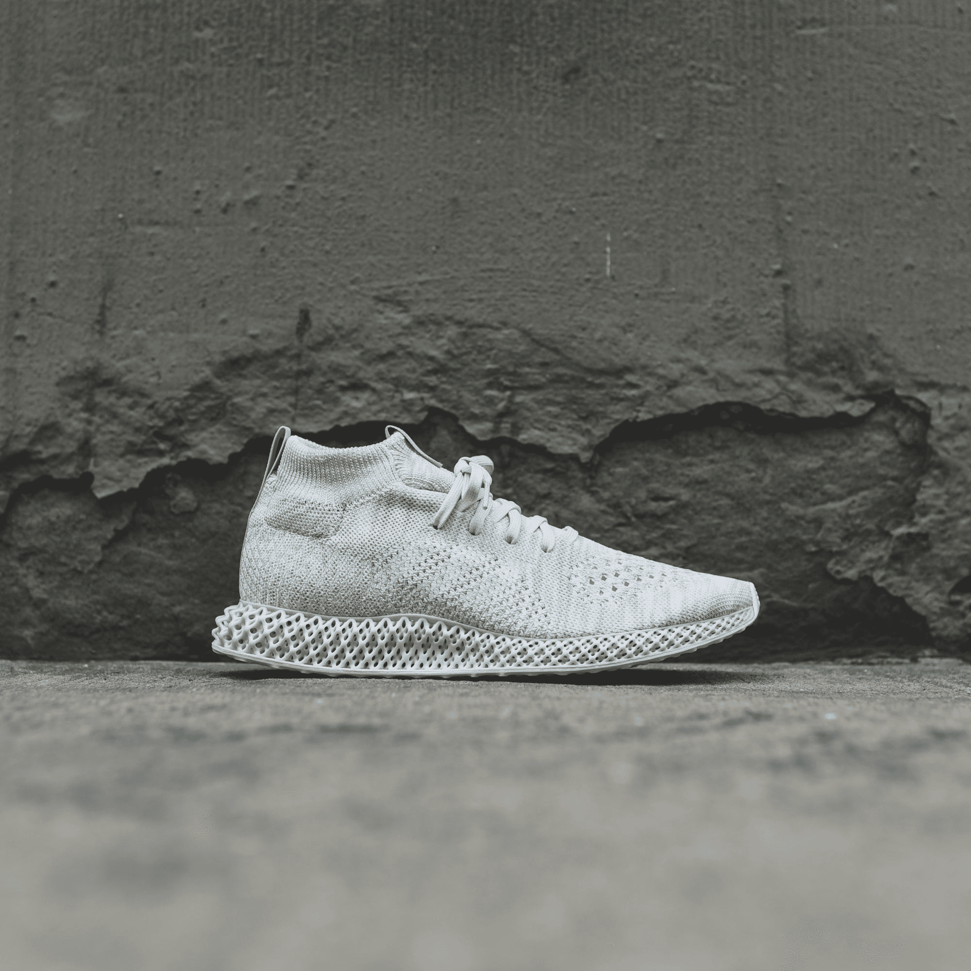adidas Consortium Runner Mid 4D - White — Image 3