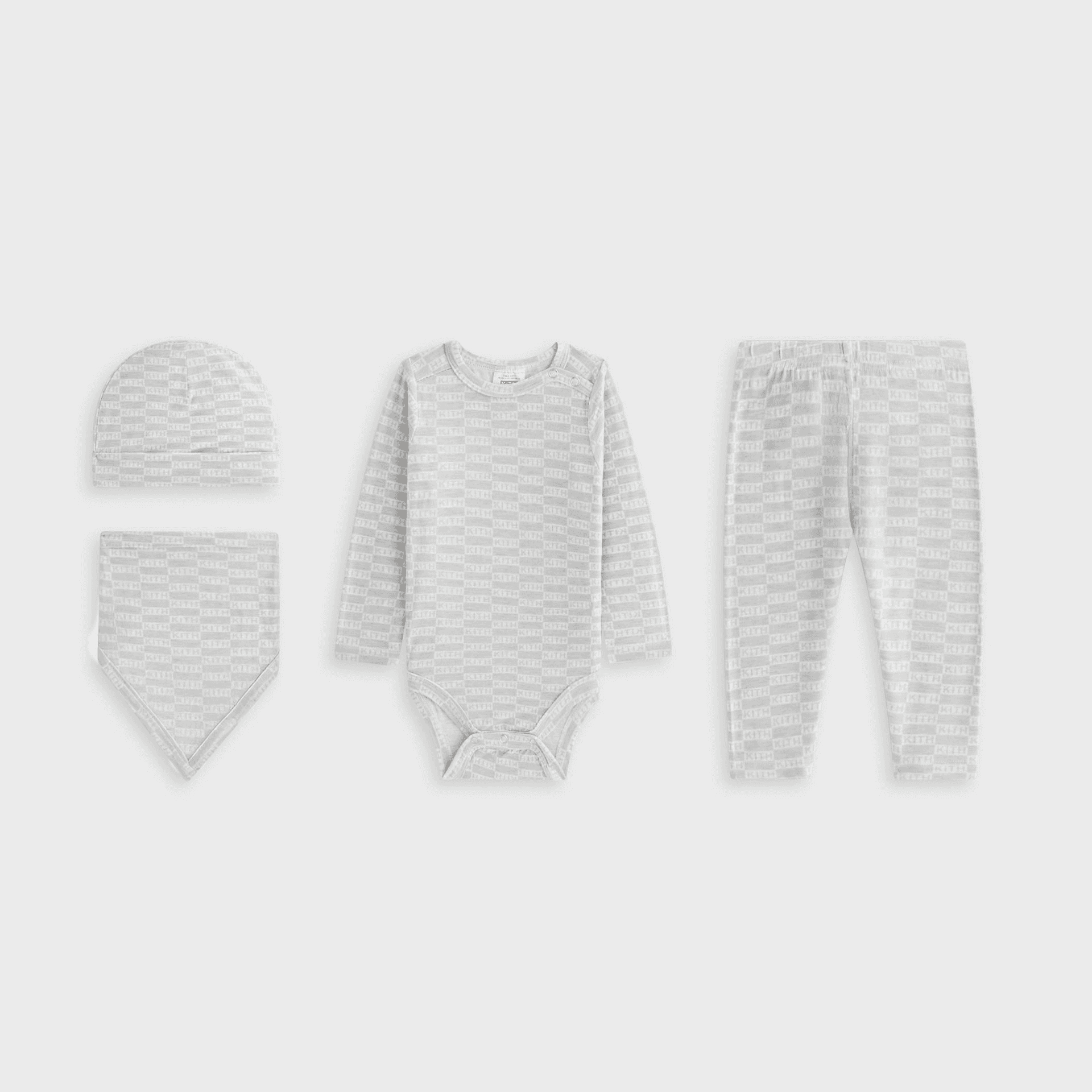 Kith Baby Classic Gift Set - Light Heather Grey — Image 4
