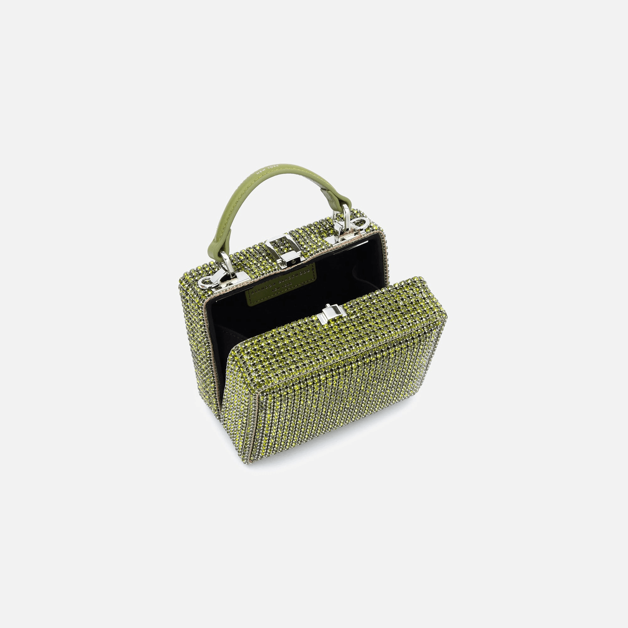 Brandon Blackwood Rhinestone Mini Kendrick Trunk - Green — Image 2