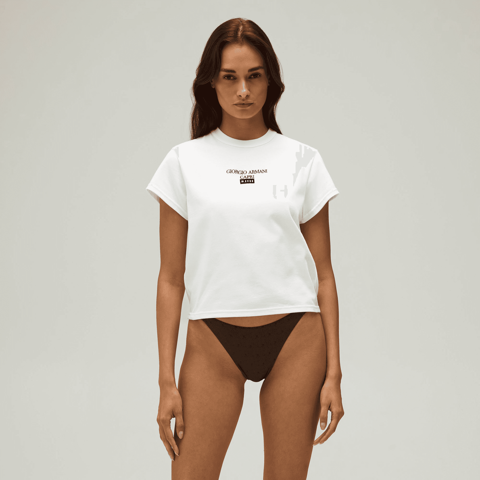 Giorgio Armani & Kith Women Capri Mulberry Tee - Wihte — Image 6