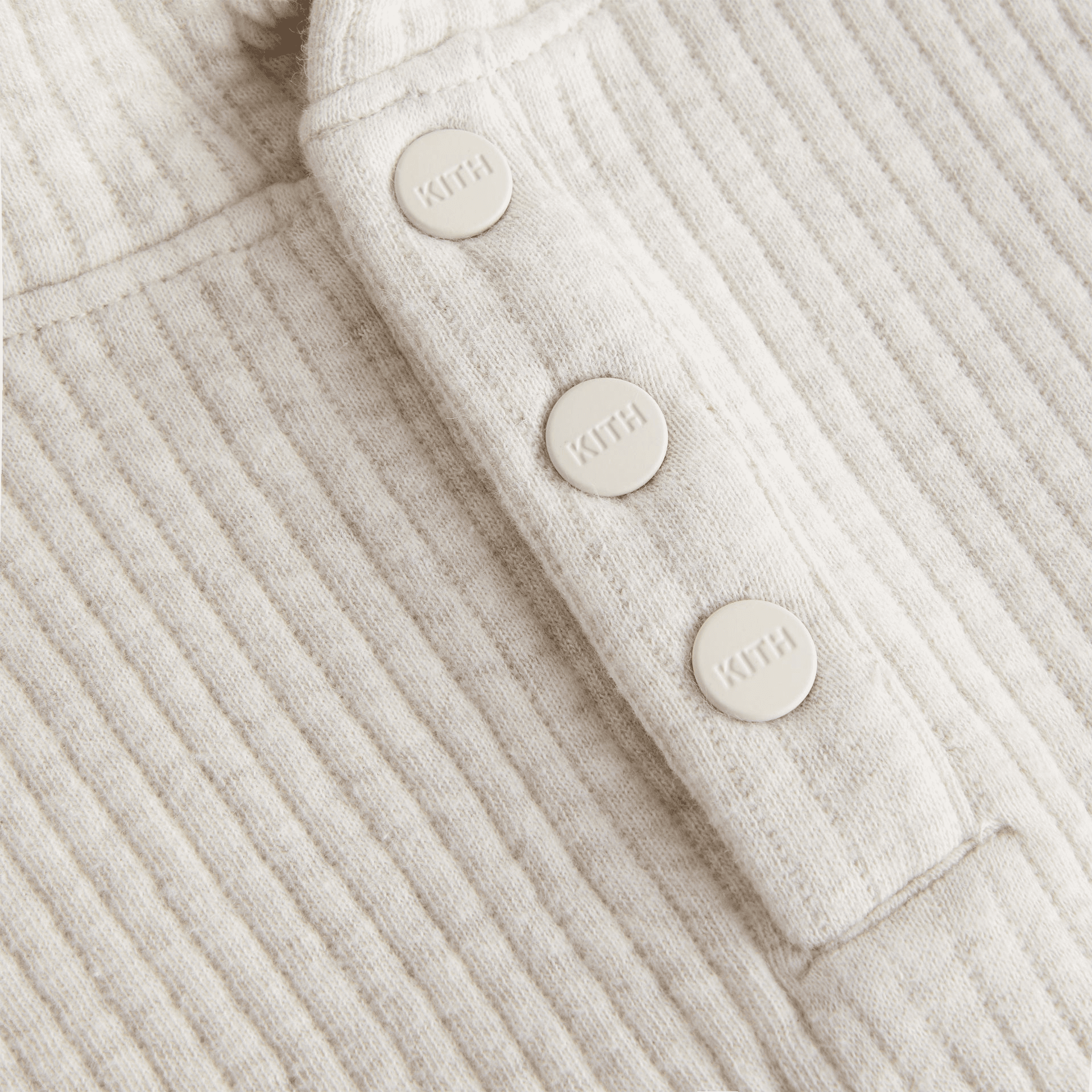 Kith Kids Quilted Harrison Hoodie - Sandy Heather — Image 3