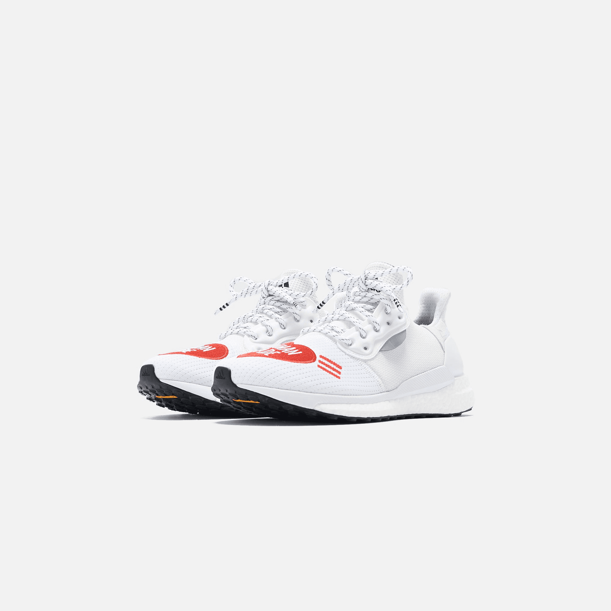 adidas Consortium x Human Made x Pharrell Williams Solar Hu -  White / Core Black / Scarlet — Image 7