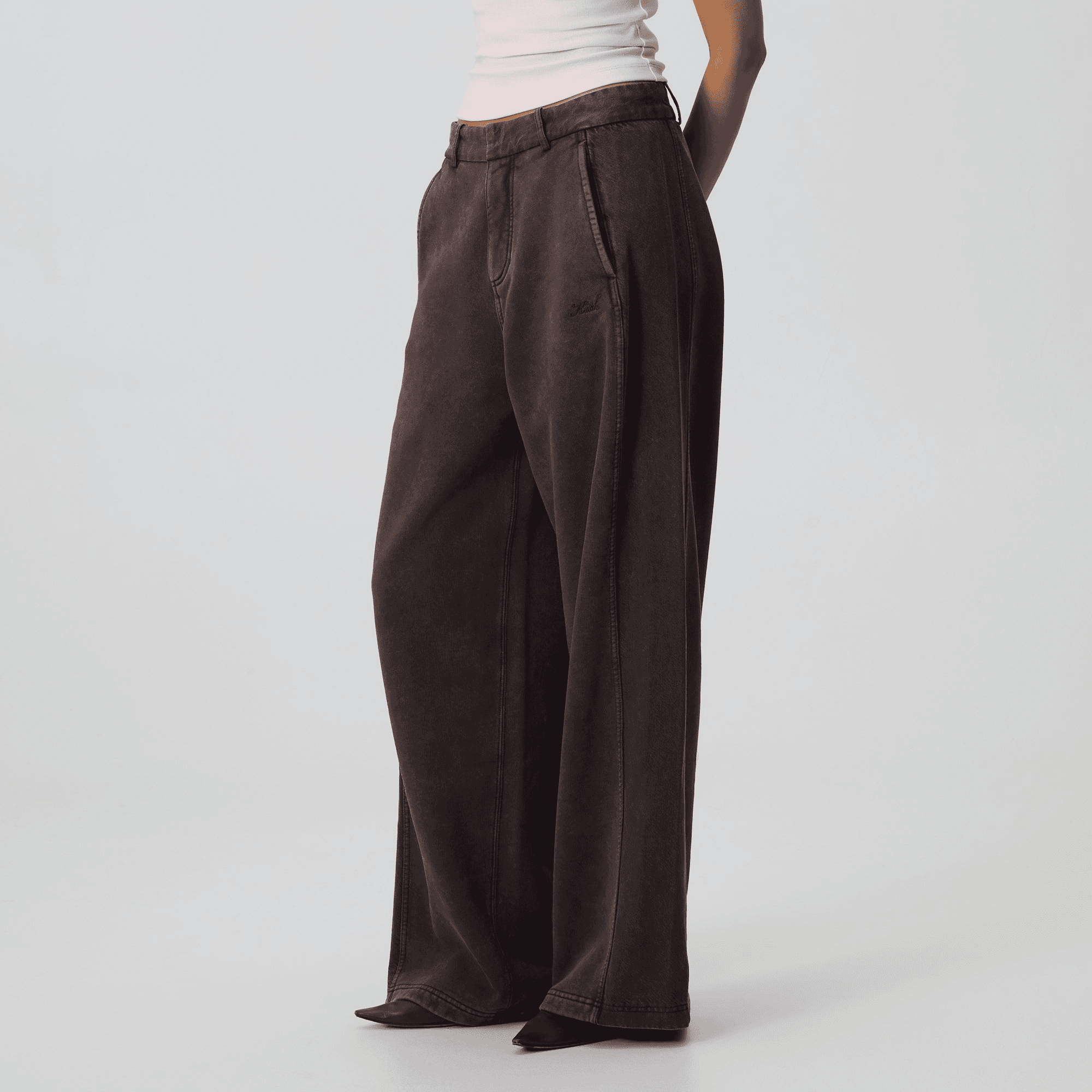 Kith Women Ryo Mixed Denim Sweatpant - Shade — Image 5
