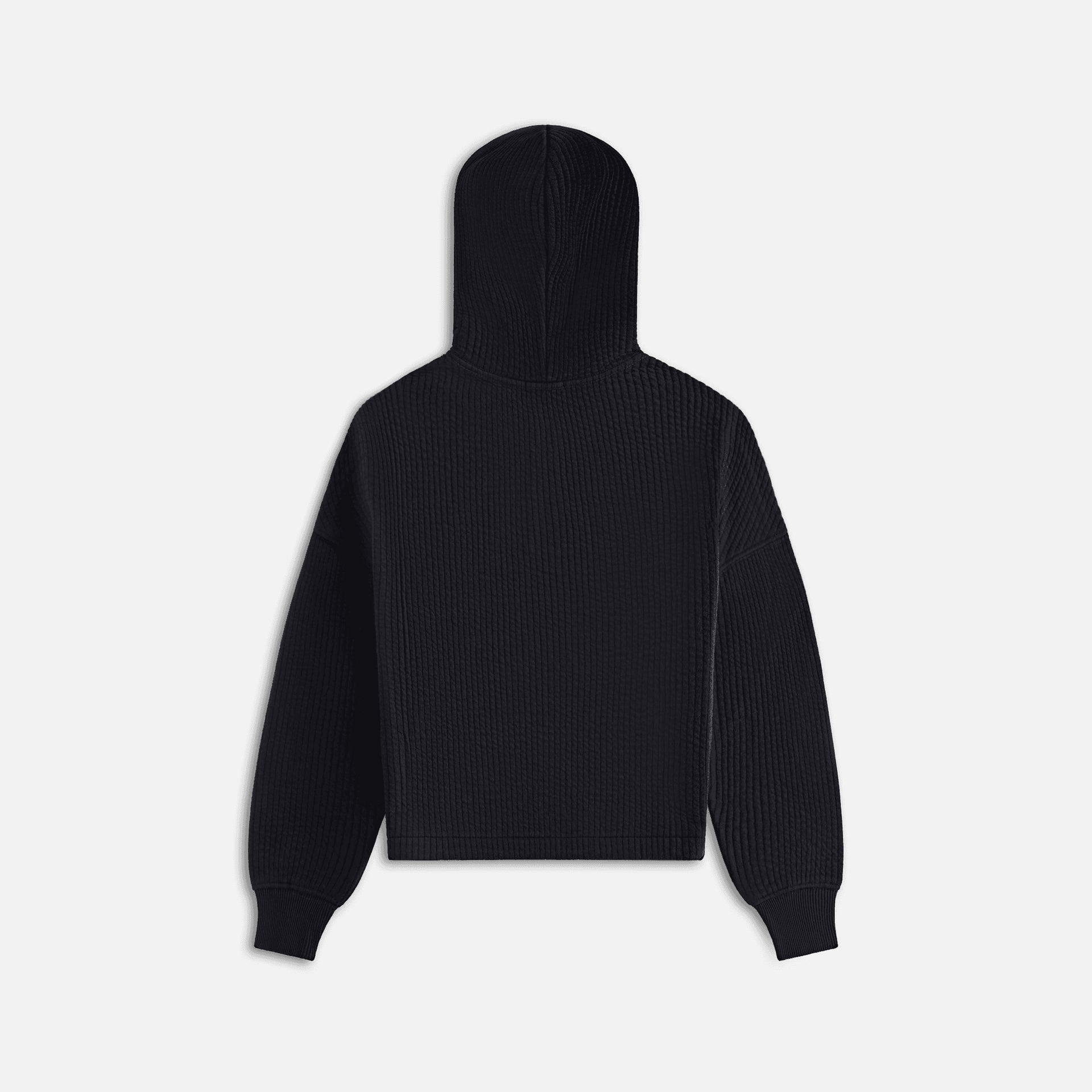 Kith Kids Quilted Harrison Hoodie - Black — Image 6
