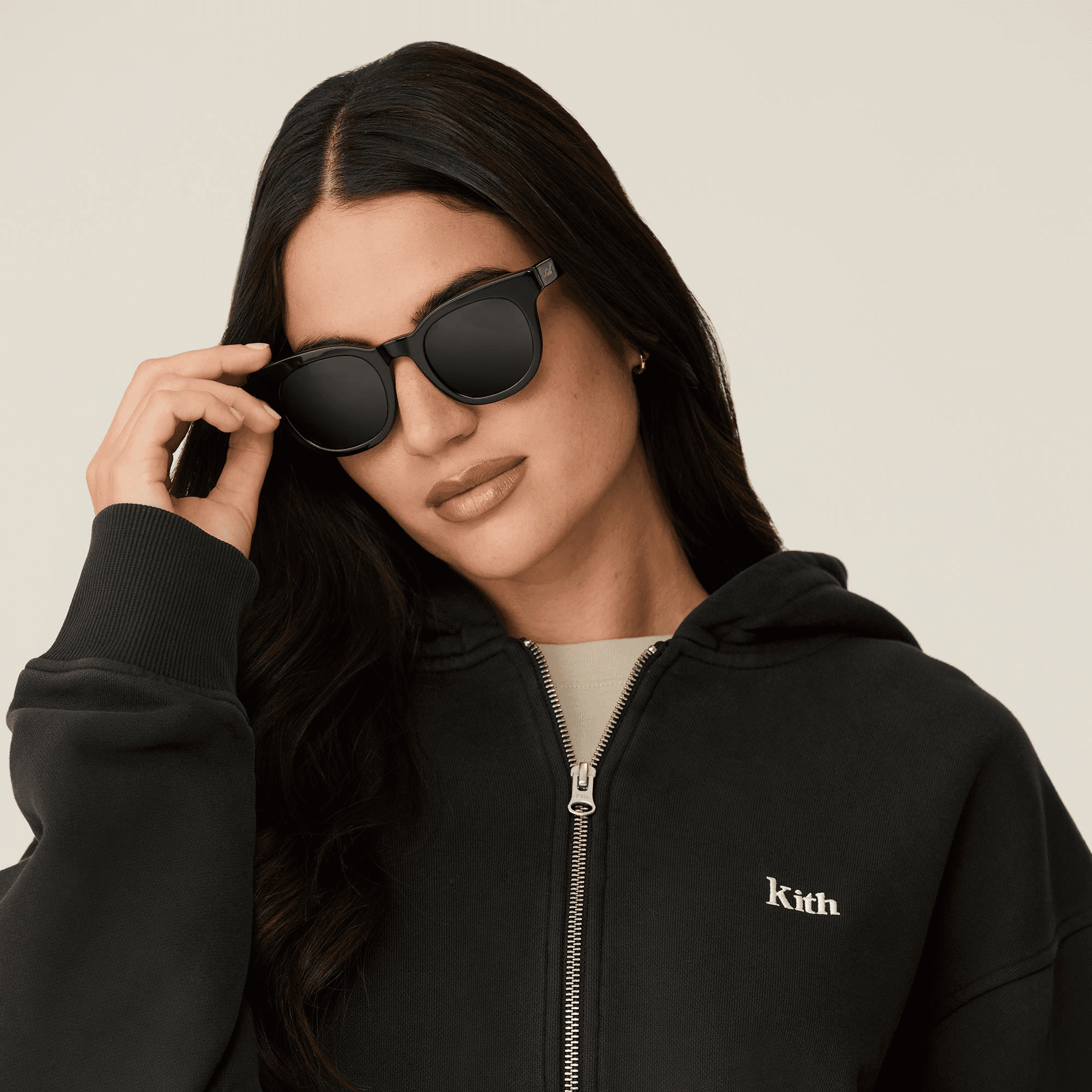 Kith Women Ari Black Sunglasses - Black — Image 2