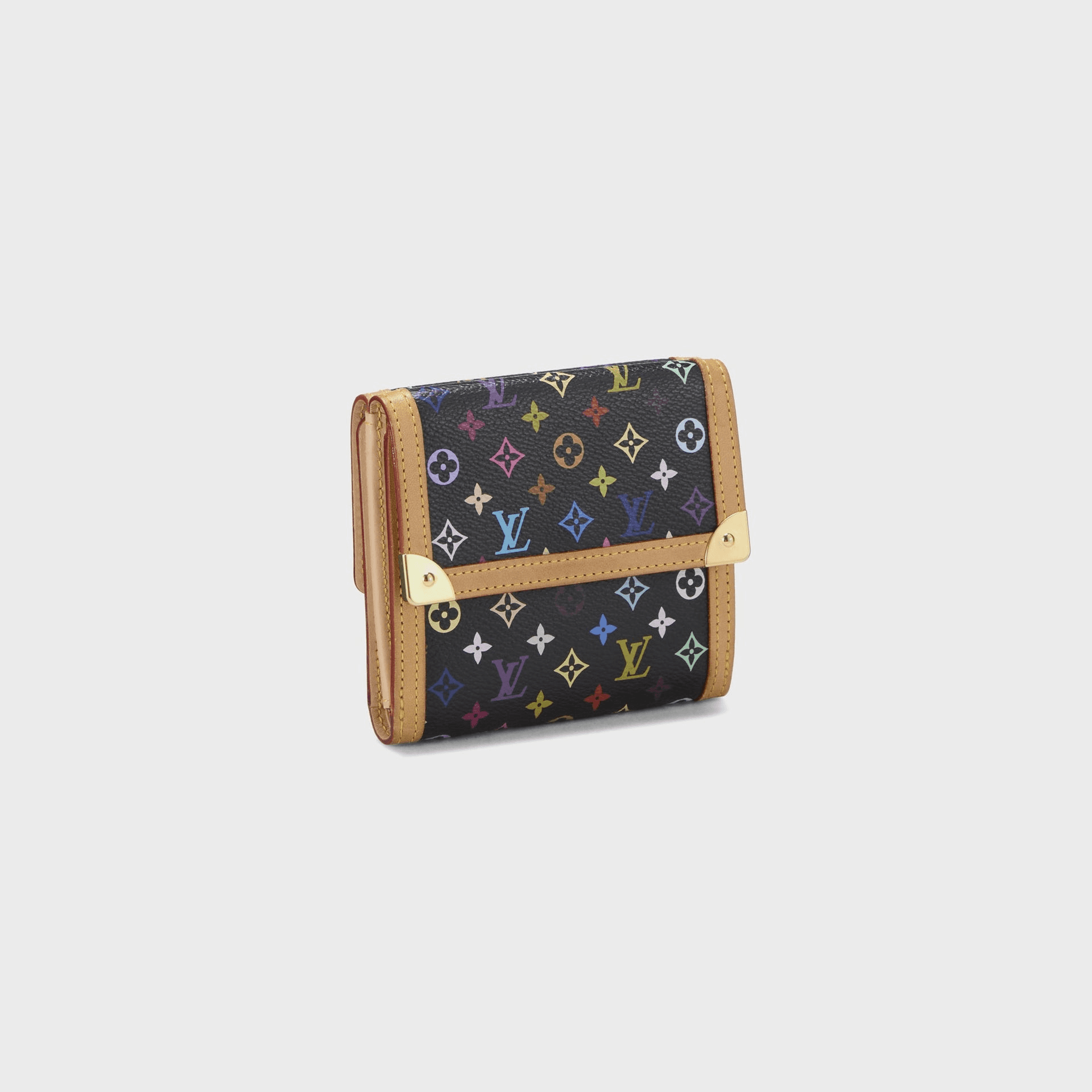 WGACA Louis Vuitton x Takashi Murakami Monogram Multicolore Elise - Black — Image 2