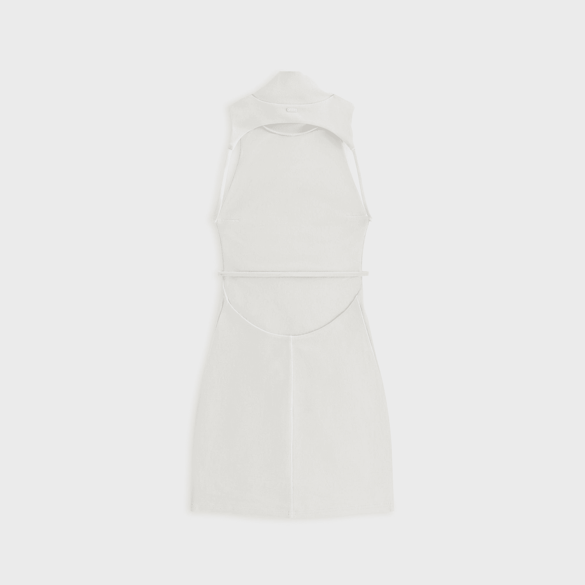 Lisa for Kith Women Nina Backless Mini Dress - Tin — Image 7