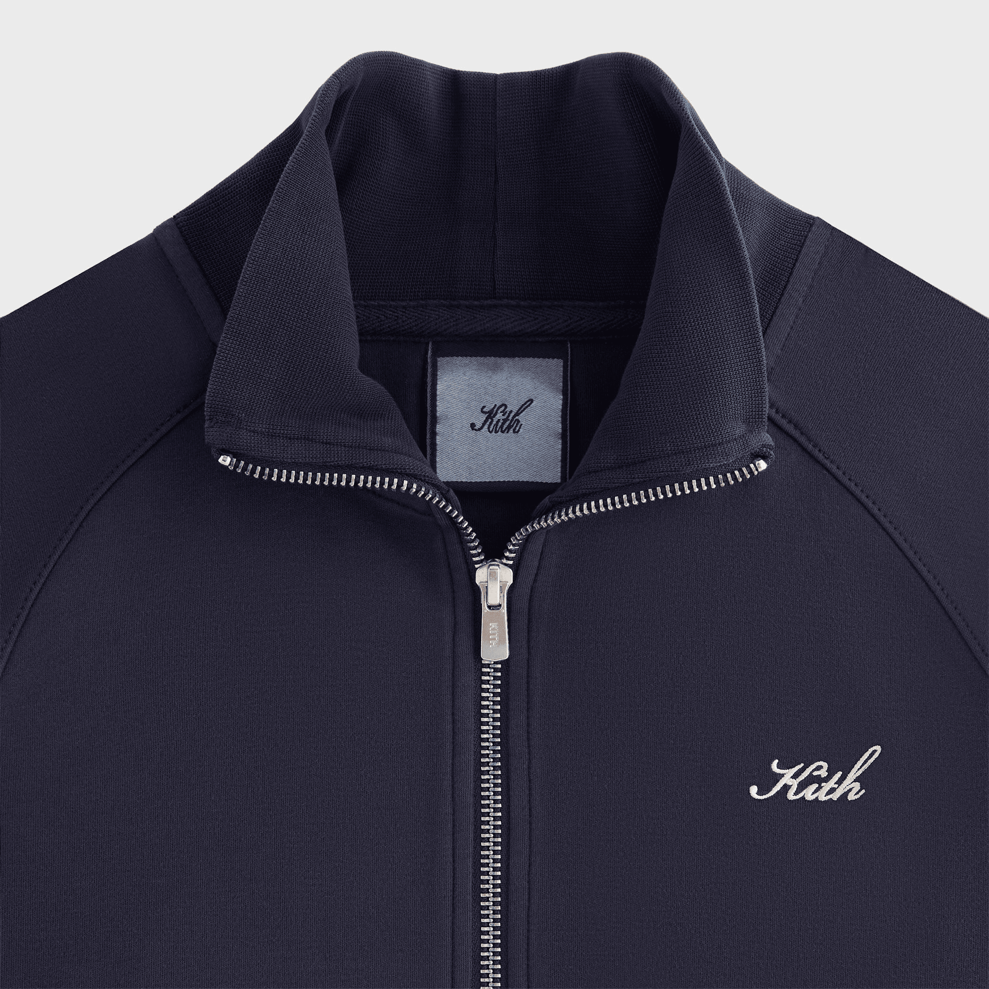 Kith Women Davin Cropped Track Zip - Ink — Image 3