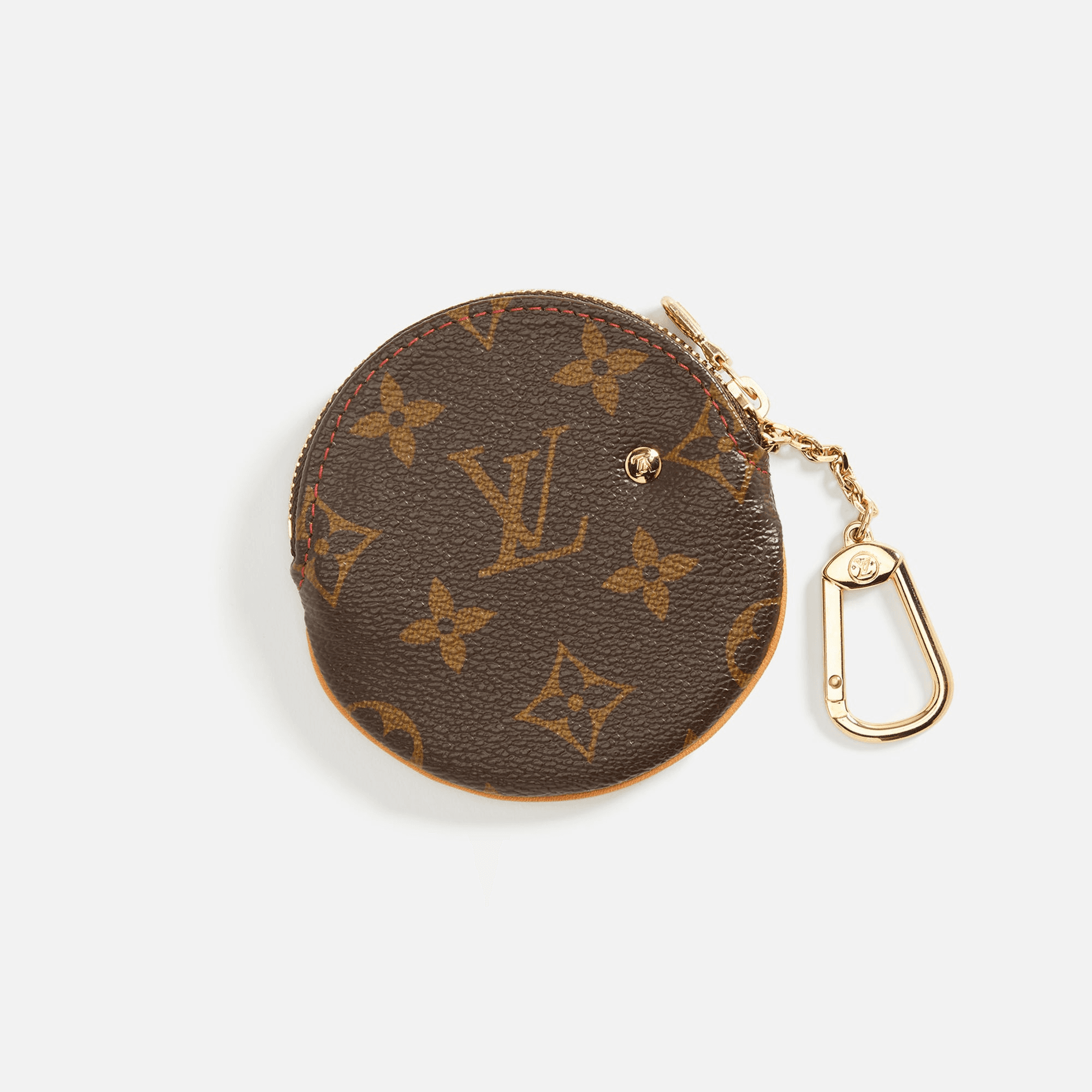 WGACA Louis Vuitton x Takashi Murakami Cherry Round Coin Purse - Brown — Image 2