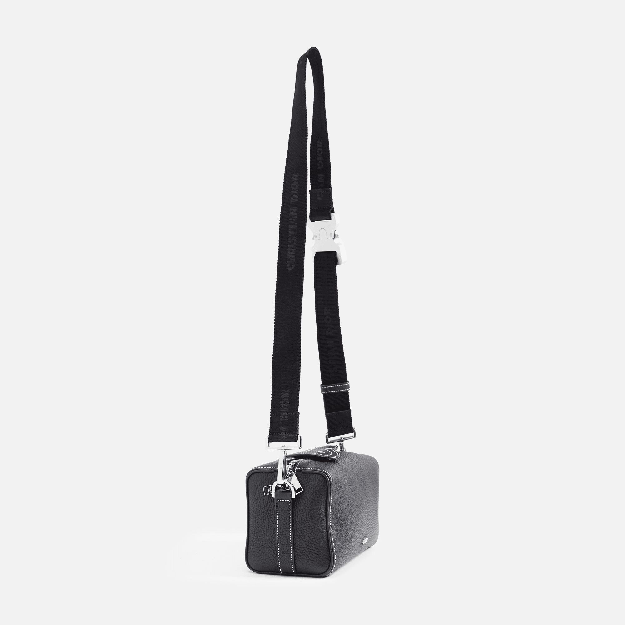 WGACA Dior Calfskin Lingot 22 Bag - Black — Image 3