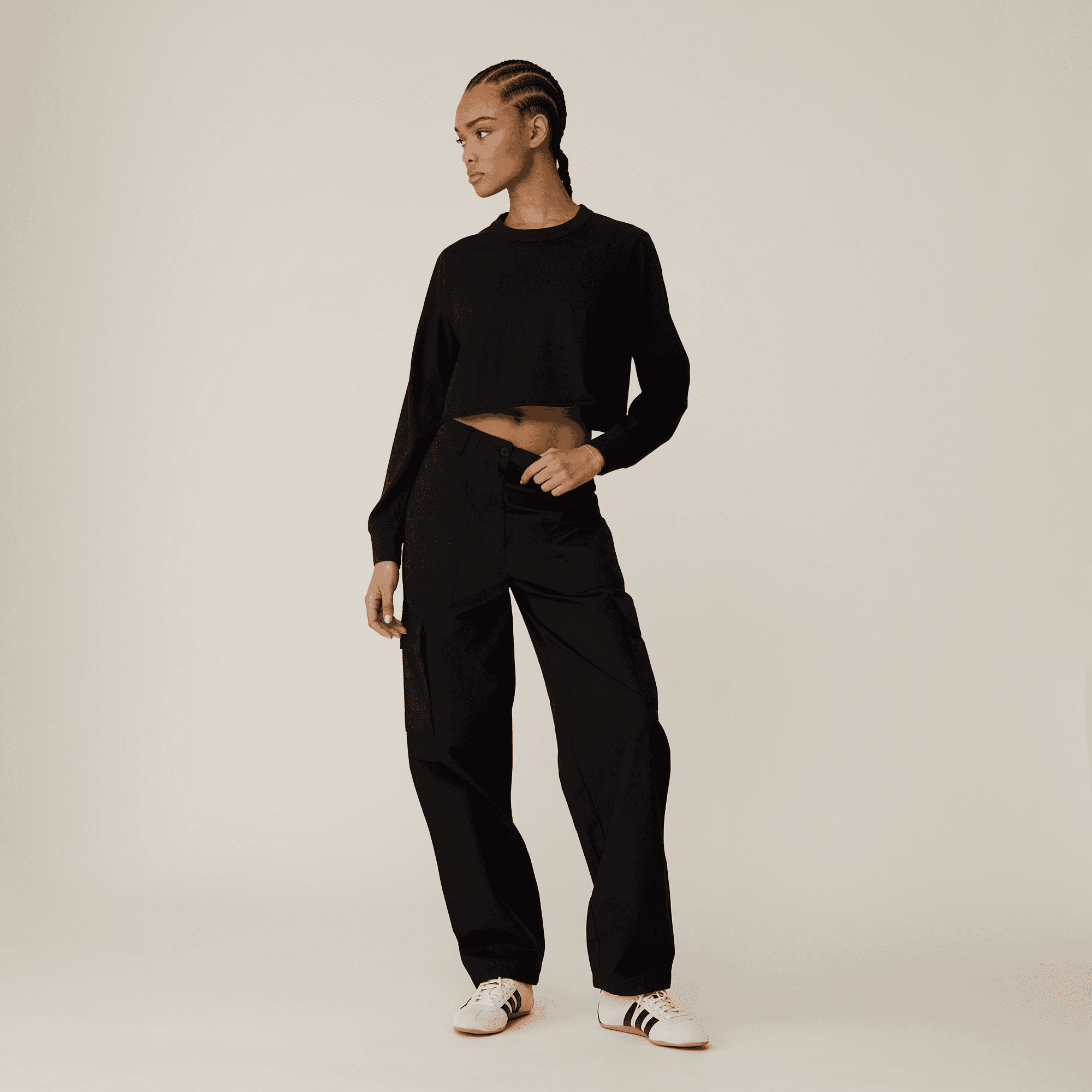 Kith Women Evans Cotton Nylon Utility Pant - Mass — Image 4