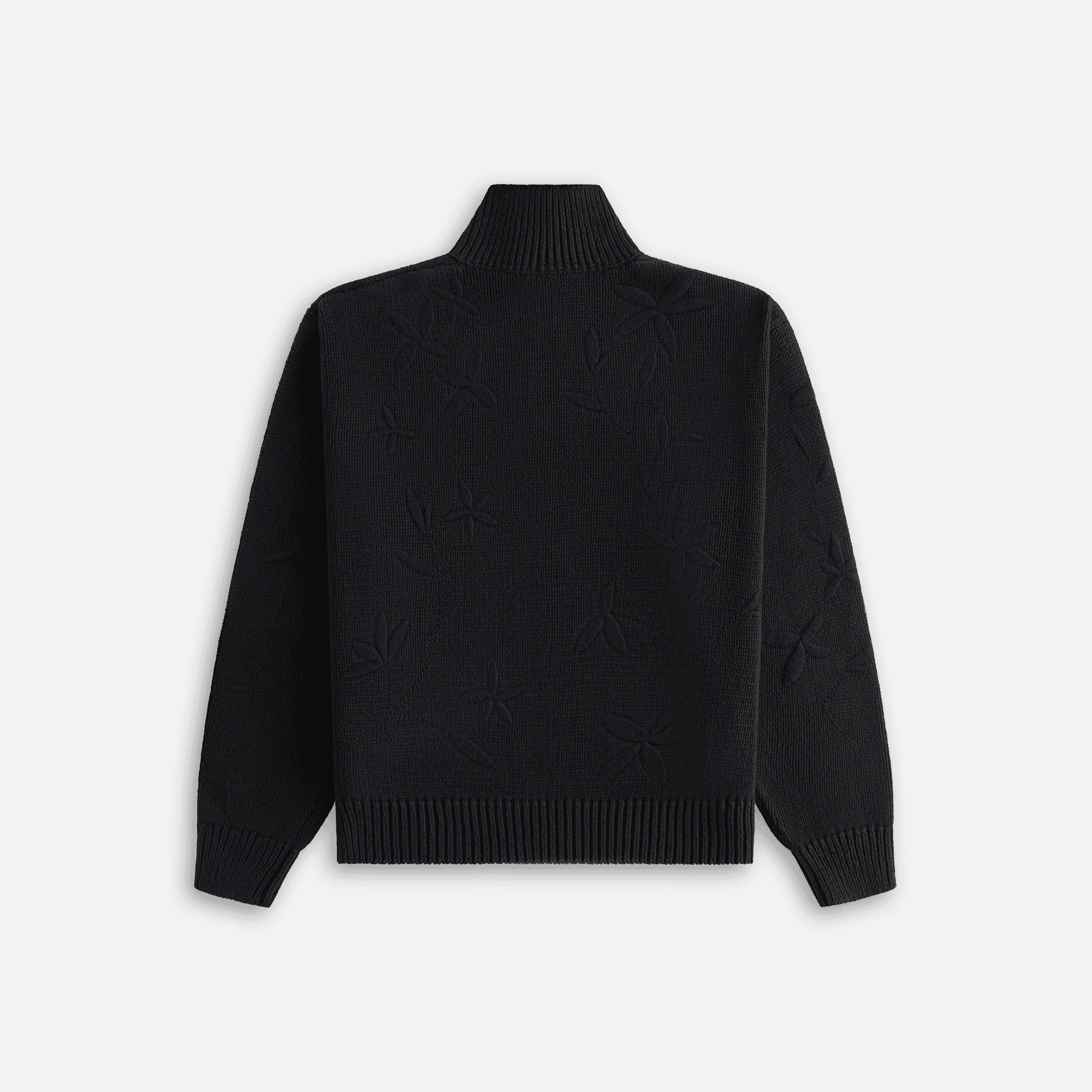 Kith Women Oversized Wyler Floral Full Zip Sweater - Black — Image 5