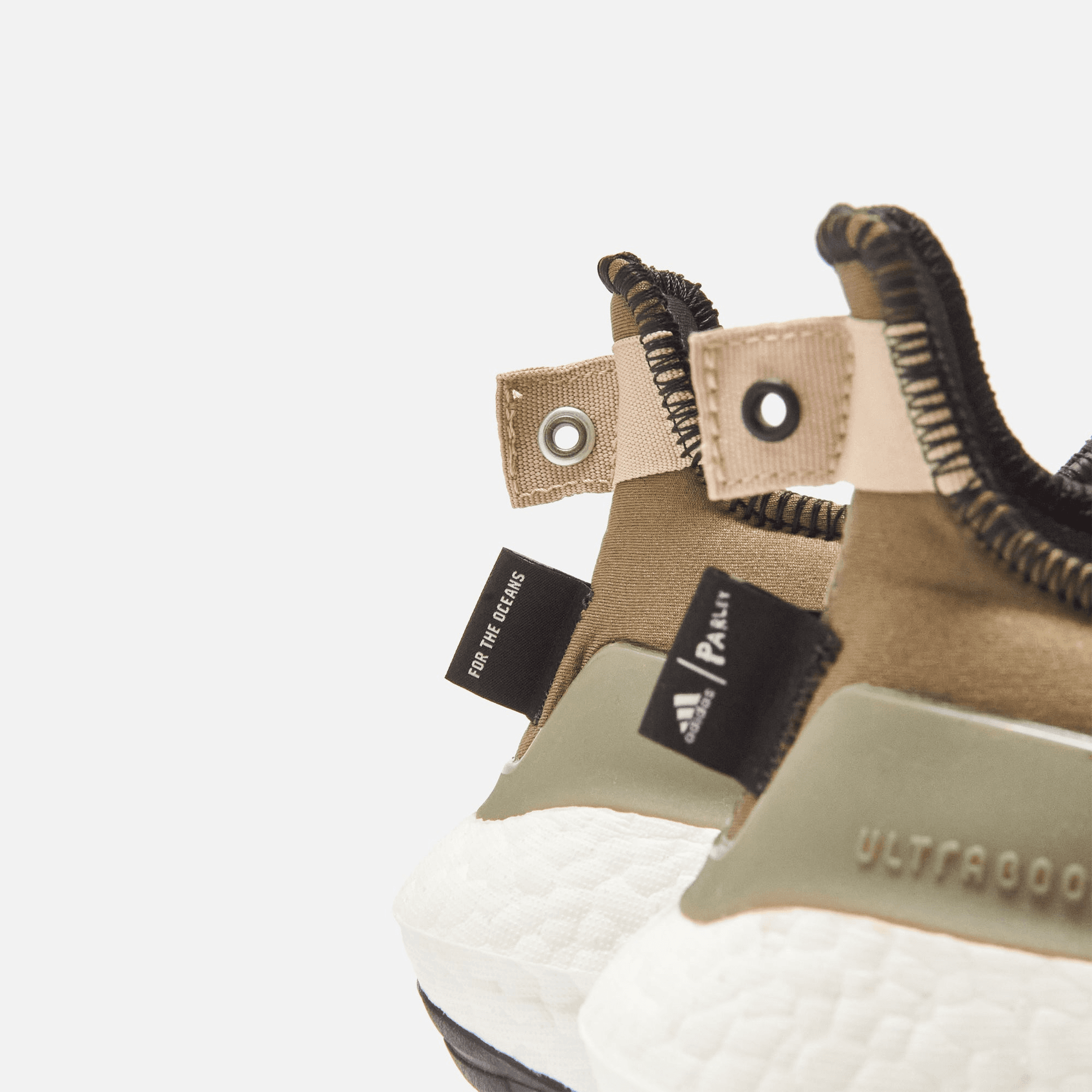 adidas Consortium Ultraboost 21 x Parley - Focus Olive / Black / Orbit Green — Image 2