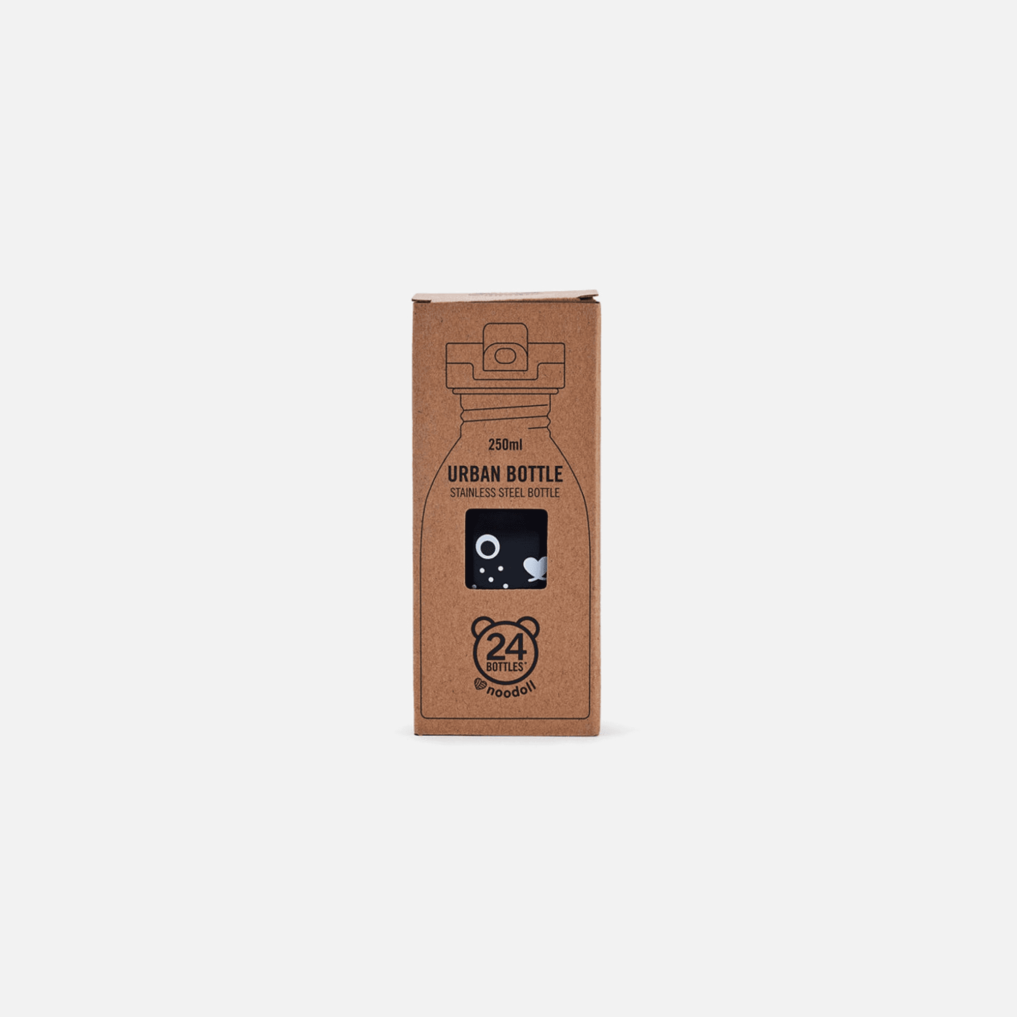 Noodoll Riceberry Water Bottle - Black — Image 2