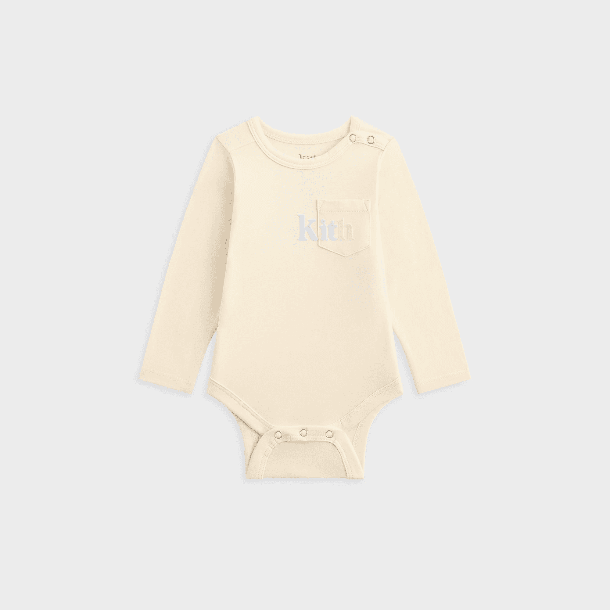 Kith Baby Long Sleeve Quinn Bodysuit - Silk