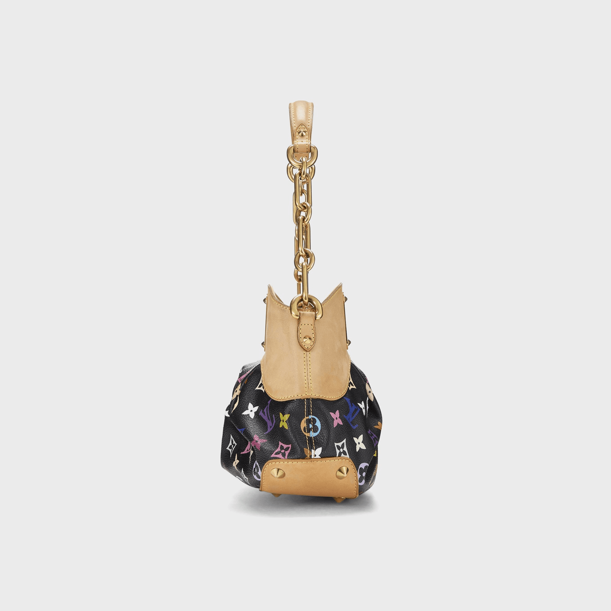 WGACA Louis Vuitton x Takashi Murakami Monogram Multicolore Judy PM- Black / Multi — Image 3