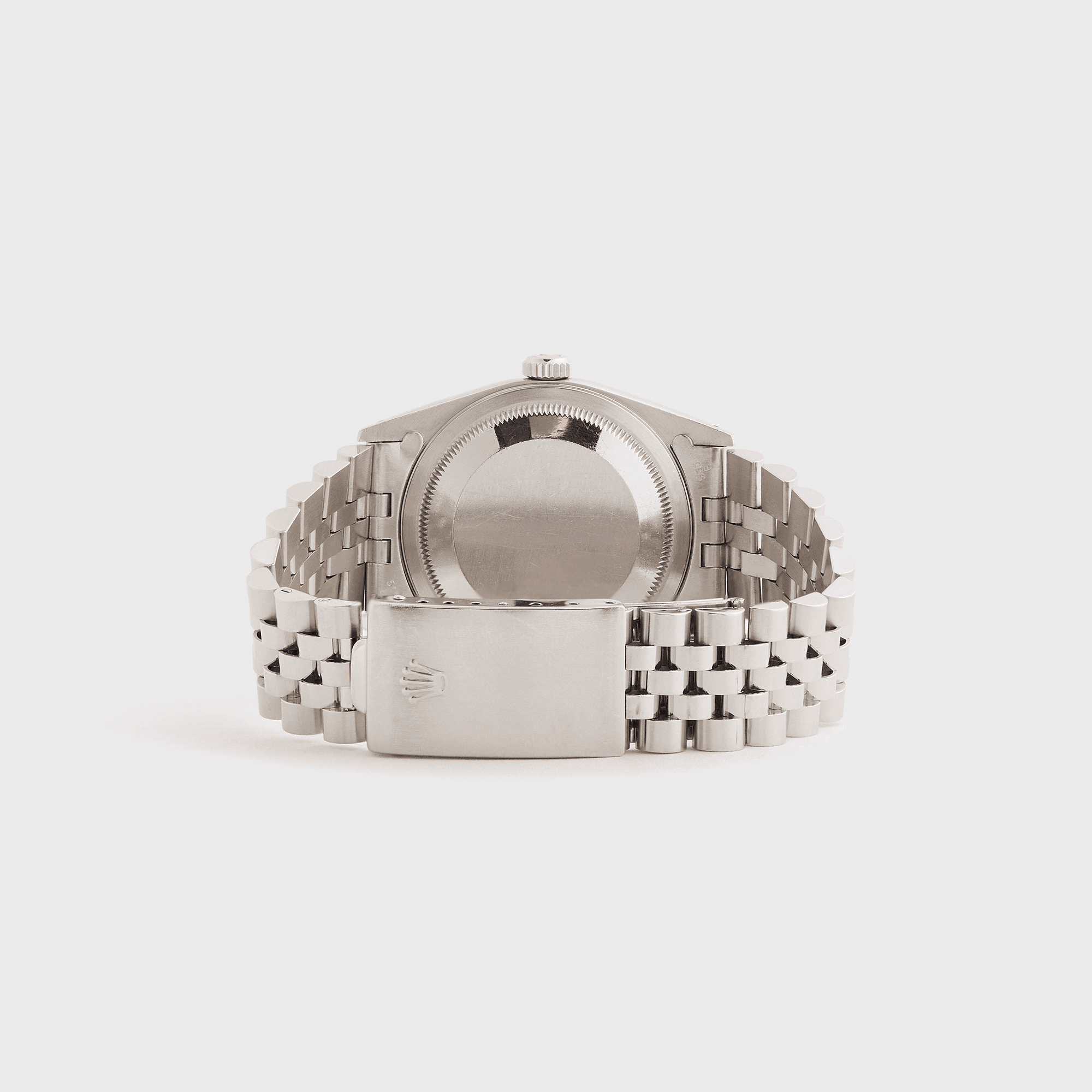 Wind Vintage Rolex Datejust Reference 16234 Unpolished Silver Dial - Silver — Image 4