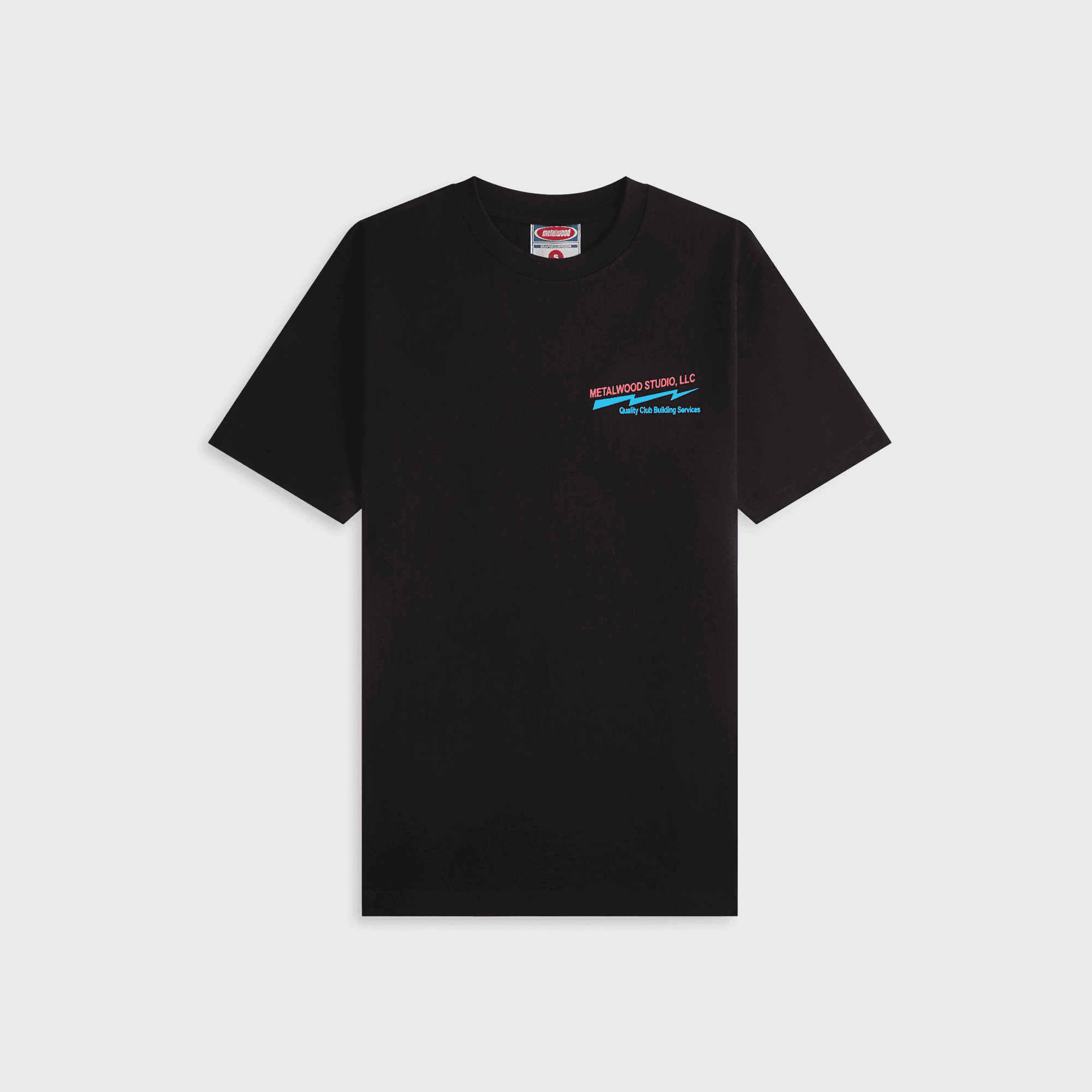 Metalwood Club Building Tee - Black